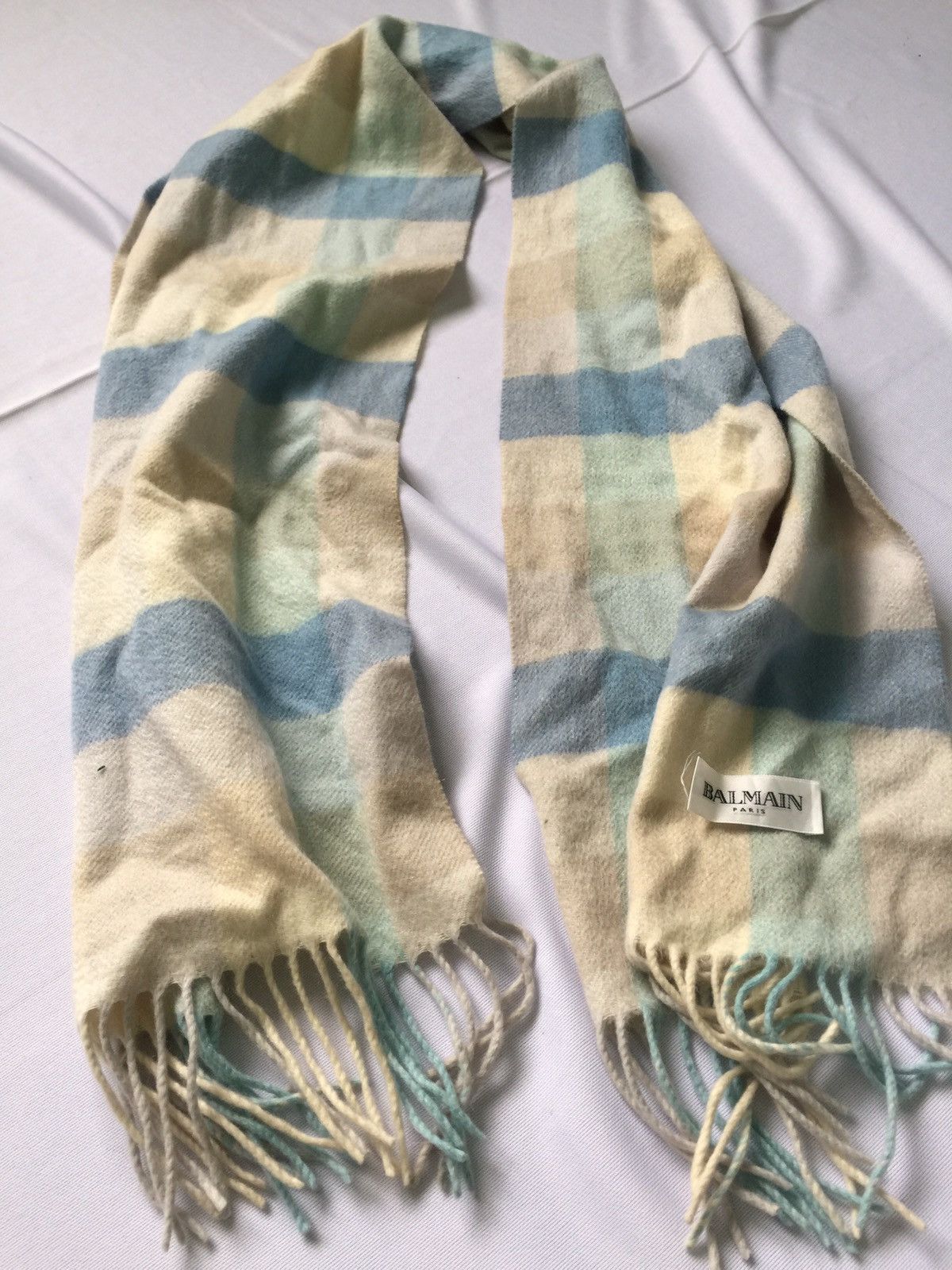 Balmain Balmain Scarf / Muffler / Cashmere Size ONE SIZE - 3 Thumbnail