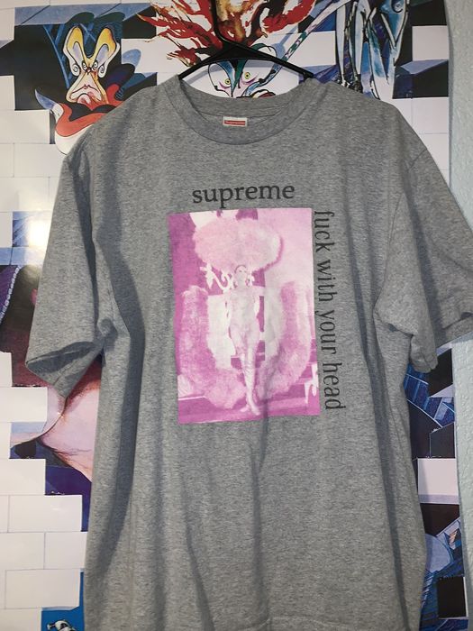 Supreme Supreme fuck with your head tee | Grailed