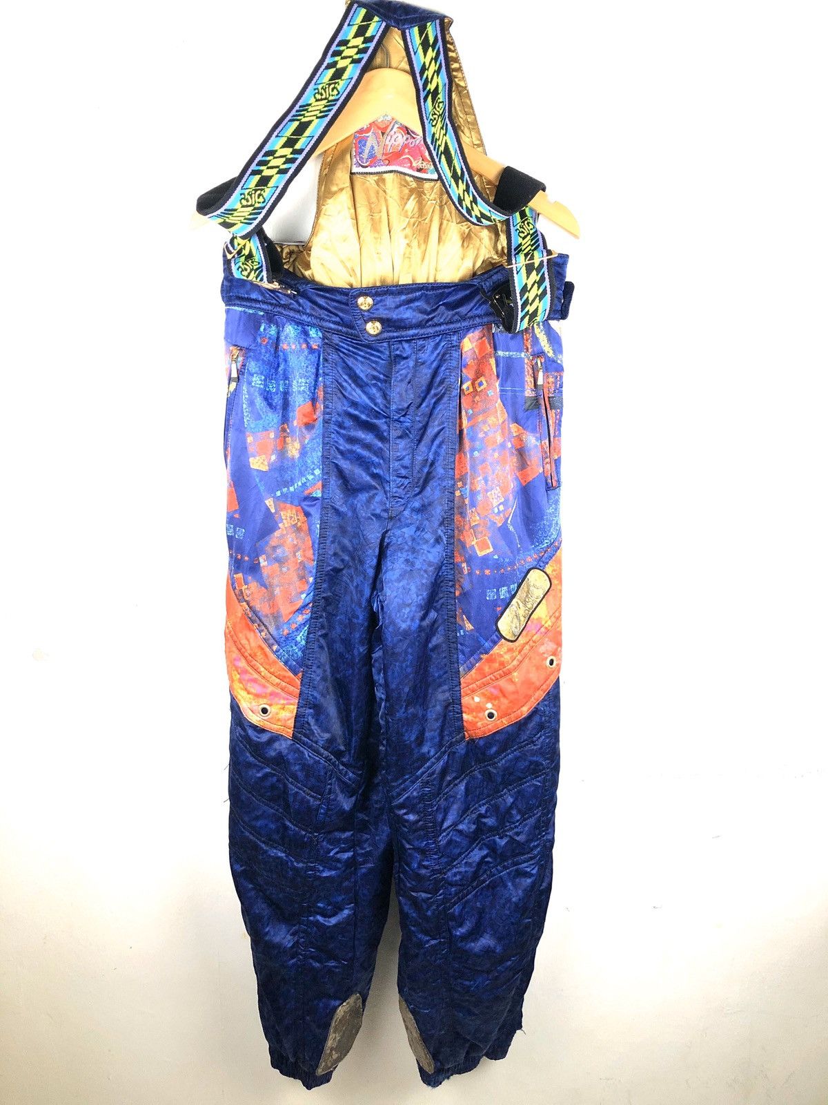 Asics × Japanese Brand Vintage asics Nipon overall/jumpsuit Size US 32 / EU 48 - 1 Thumbnail