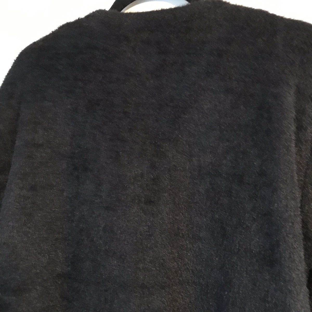 Pleasures Pleasures Black Fuzzy Cardigan Size US XL / EU 56 / 4 - 7 Thumbnail