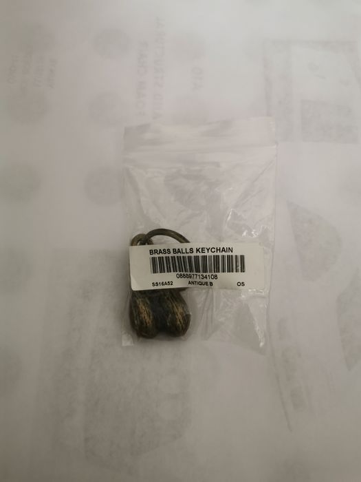 Supreme Brass Balls Keychain Grailed