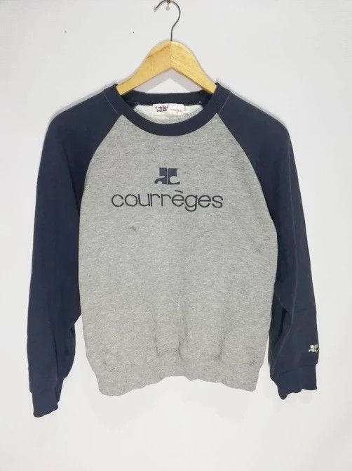 Courreges big spell crewneck sweatshirt