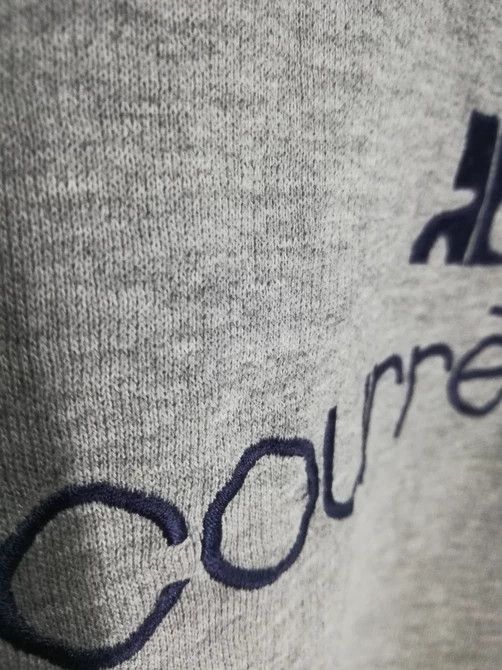 Courreges big spell crewneck sweatshirt