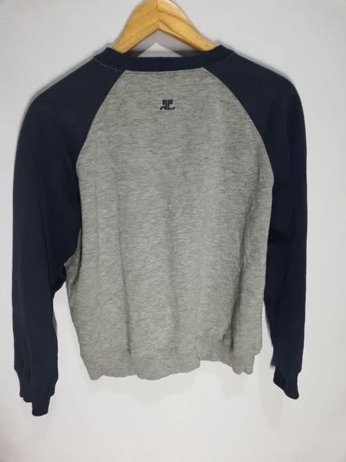 Courreges big spell crewneck sweatshirt