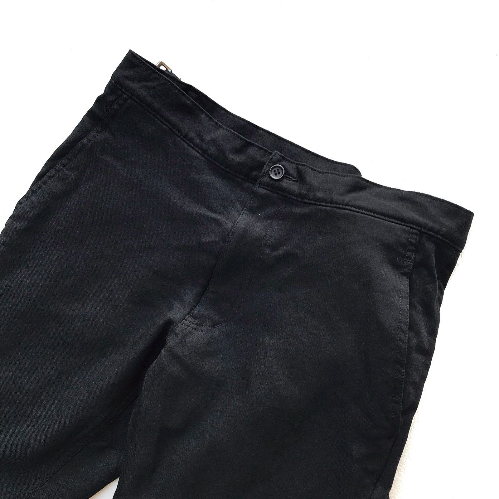Comme des Garcons AD2012 Men’s BLACK CDG Side Pleated Kilt Back Buckle Short Size US 30 / EU 46 - 4 Thumbnail