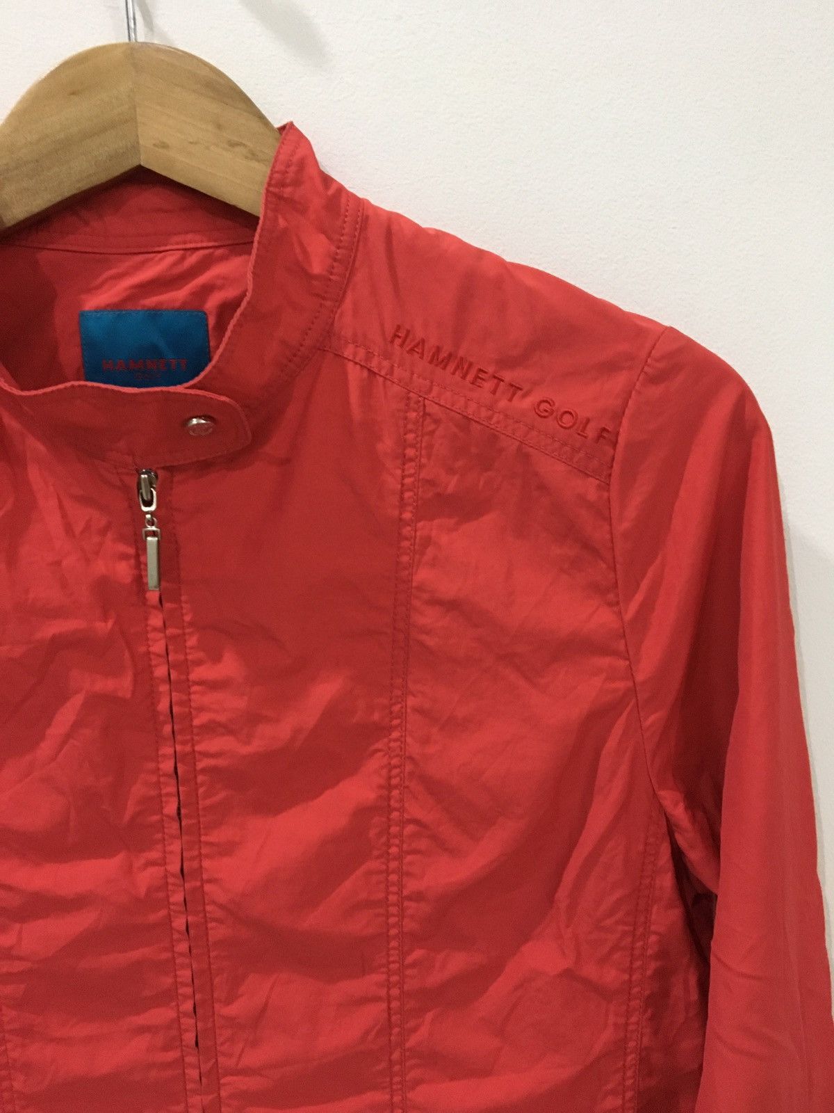 Designer HAMNETT GOLF - LIGHT ZIPPER JACKET WITH CINCH Size US M / EU 48-50 / 2 - 4 Thumbnail
