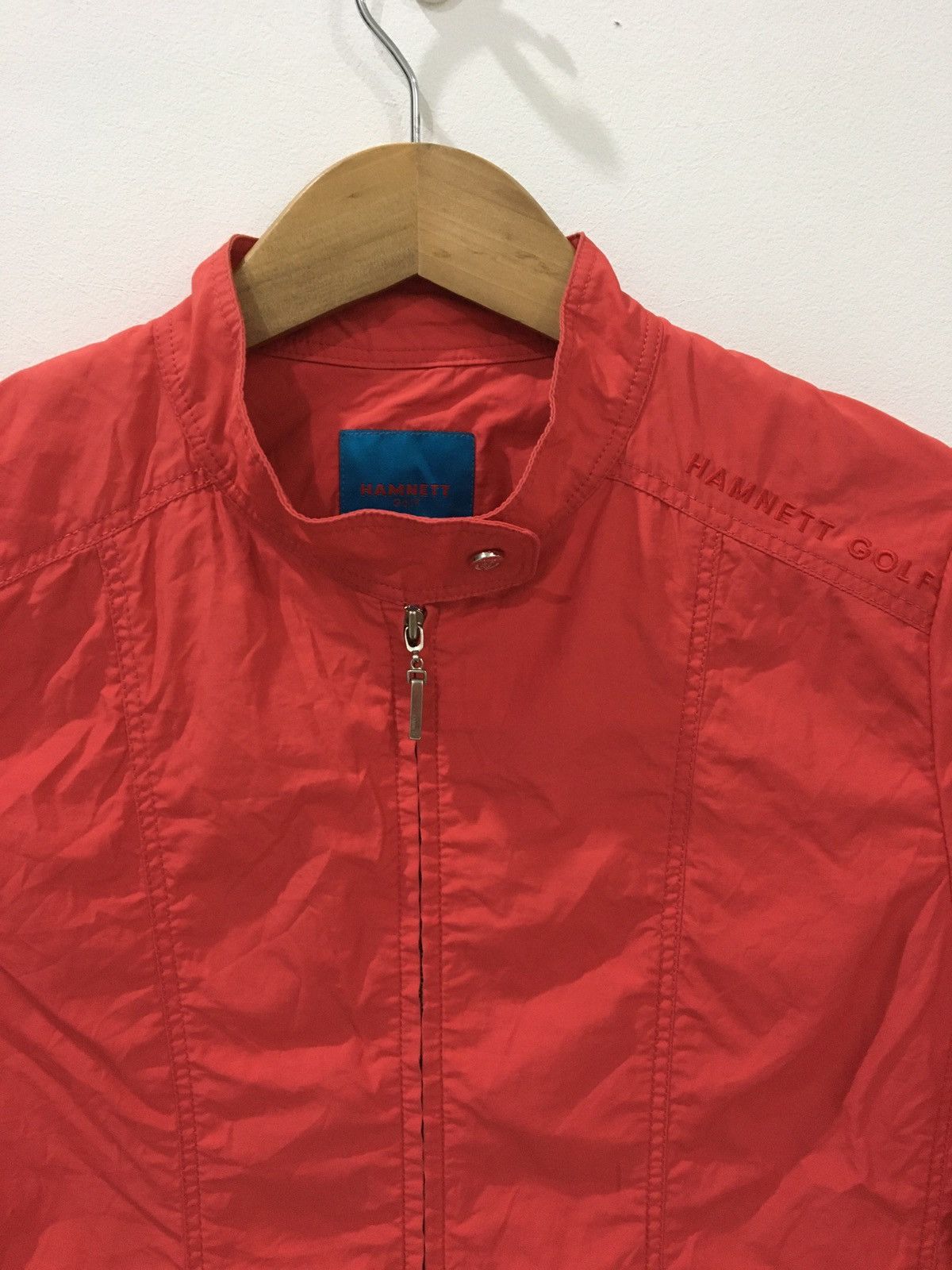 Designer HAMNETT GOLF - LIGHT ZIPPER JACKET WITH CINCH Size US M / EU 48-50 / 2 - 2 Thumbnail