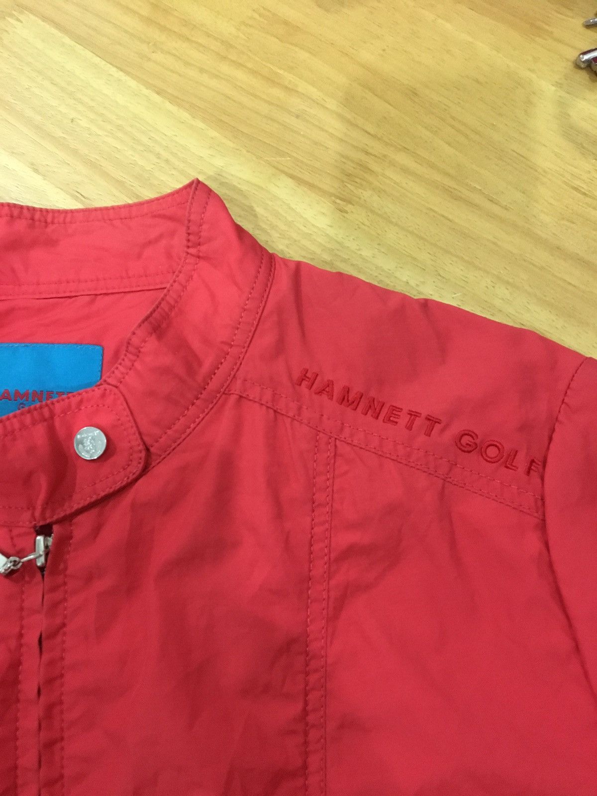 Designer HAMNETT GOLF - LIGHT ZIPPER JACKET WITH CINCH Size US M / EU 48-50 / 2 - 10 Thumbnail
