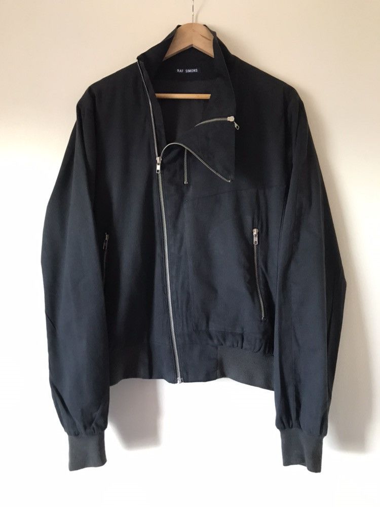 Raf Simons 1997 Rare Asymmetrical Zip Jacket | Grailed