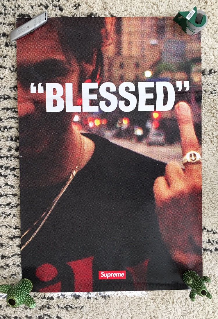 Supreme Supreme blessed Sean Pablo Poster | Grailed