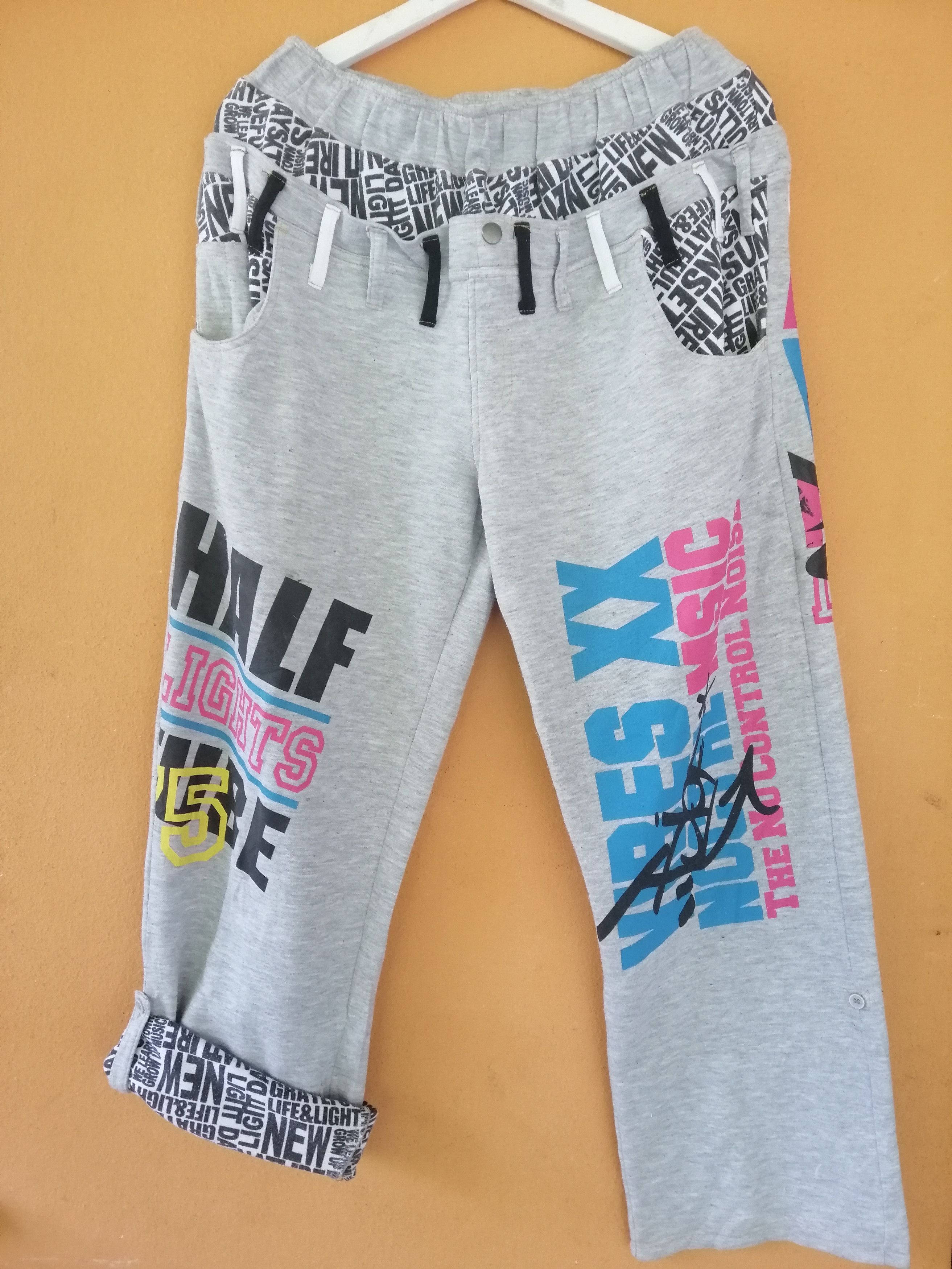 Japanese Brand VOLCANIC Jogger Pants Sweatpants Stretchable
