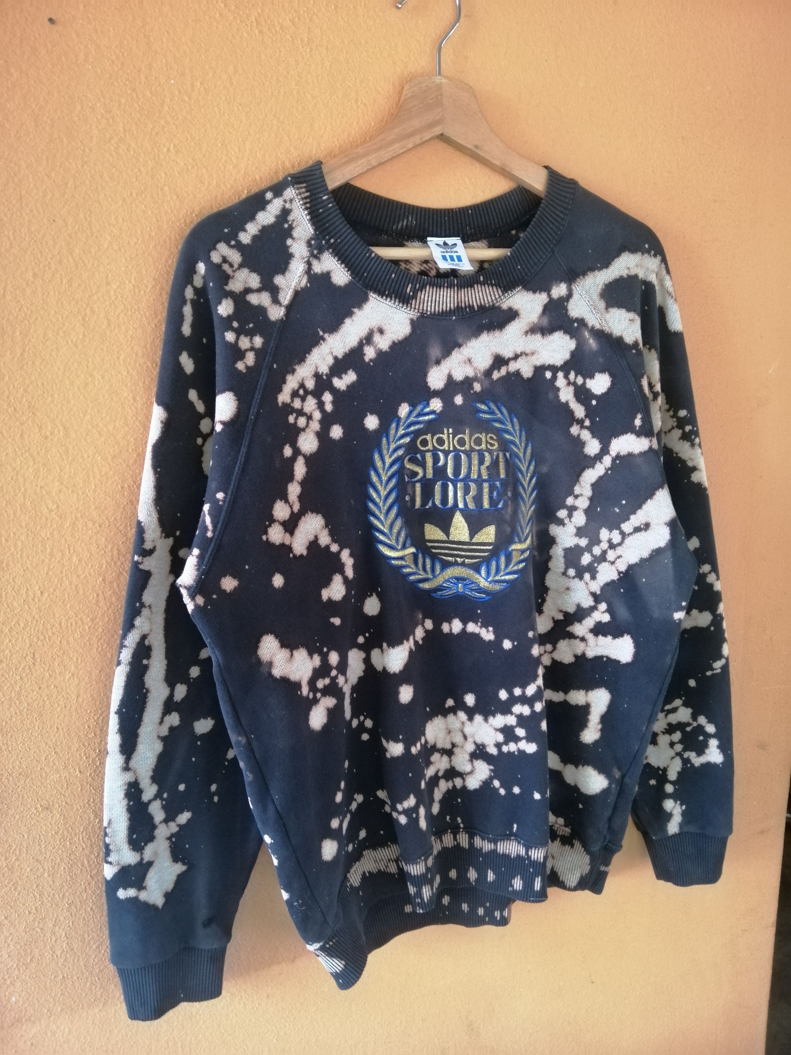 Adidas Vintage Adidas Sport Embroidery Logo Acid Wash B8 Size US M / EU 48-50 / 2 - 3 Thumbnail