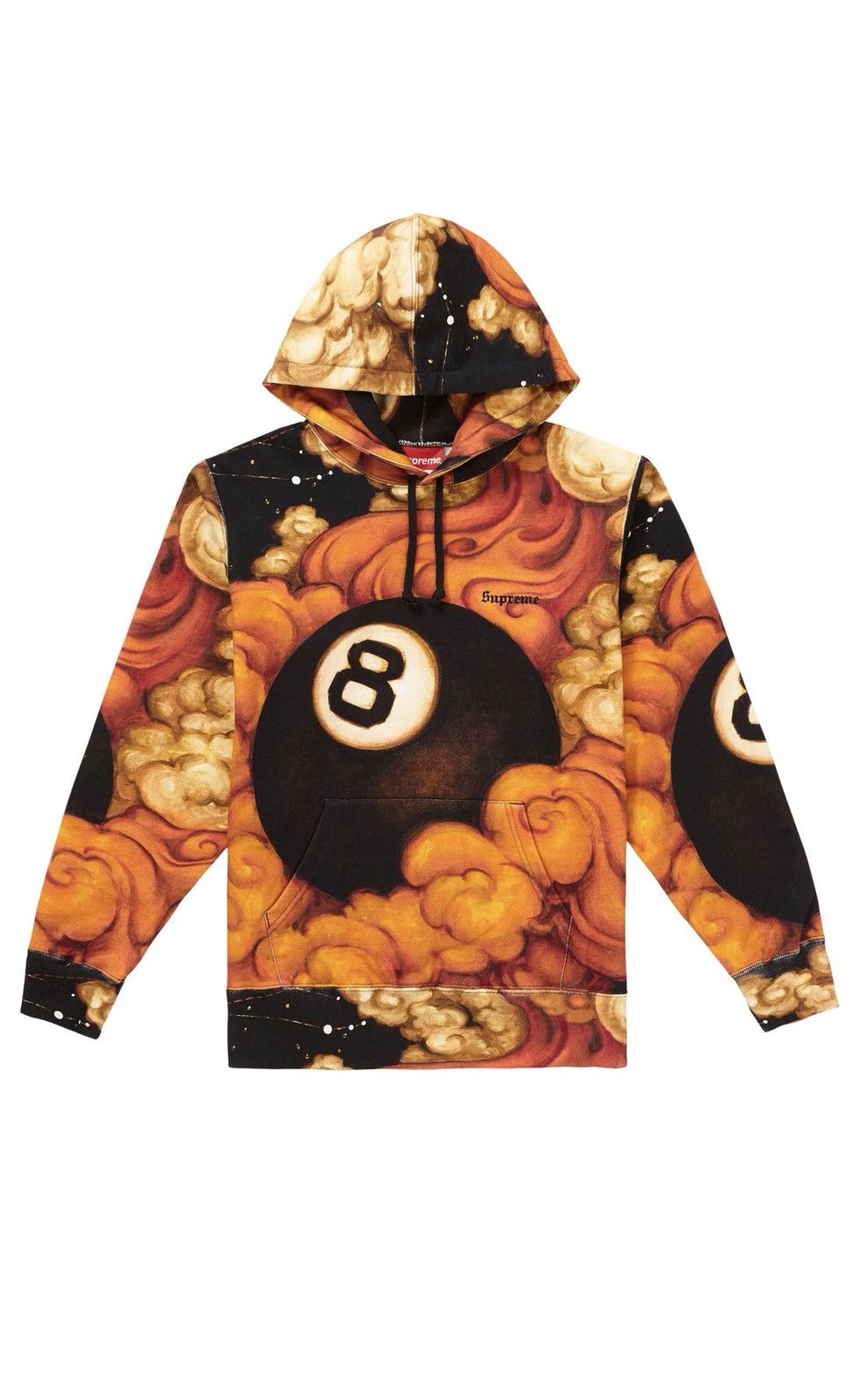 Supreme Martin Wong 8 Ball Hoodie | Grailed