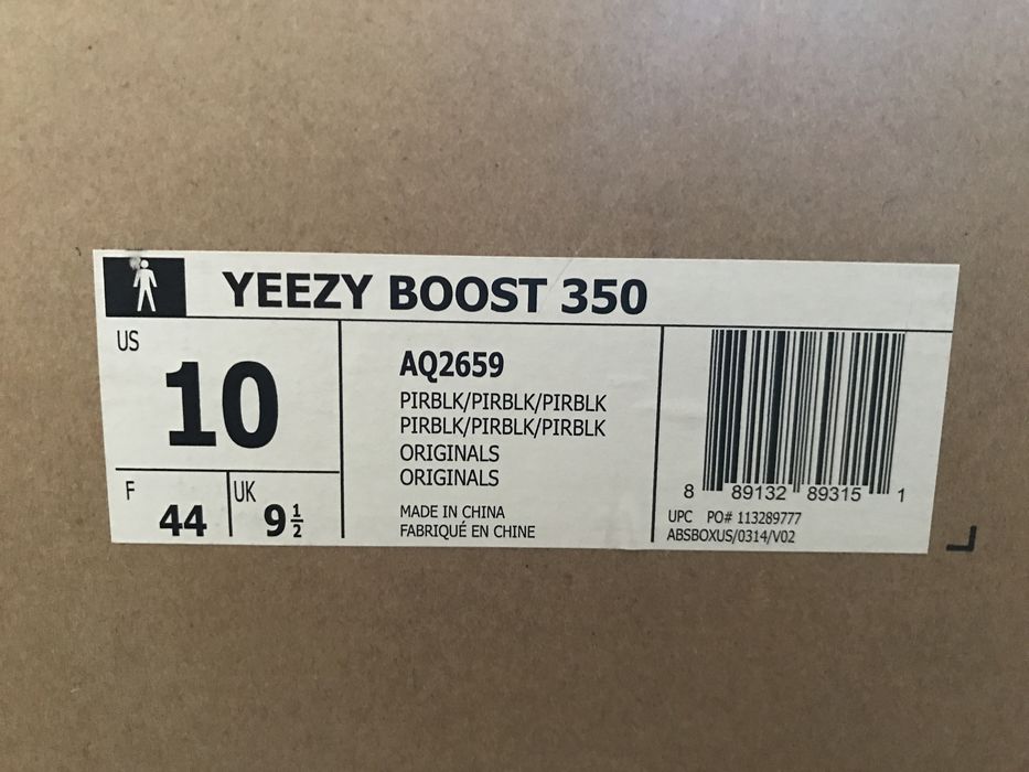 Adidas Adidas Yeezy 350 Pirate Black (2015) Size US 10 / EU 43 - 2 Preview