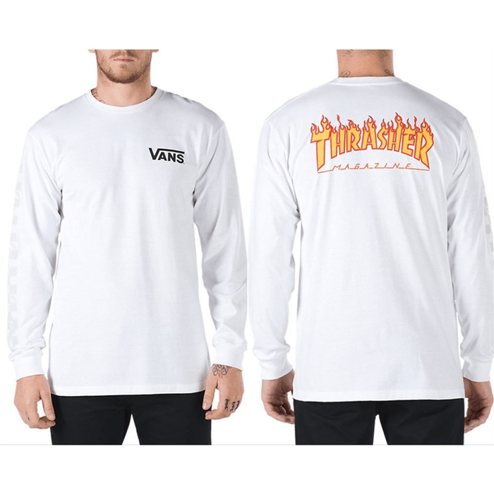 Vans thrasher cheap shirt long sleeve