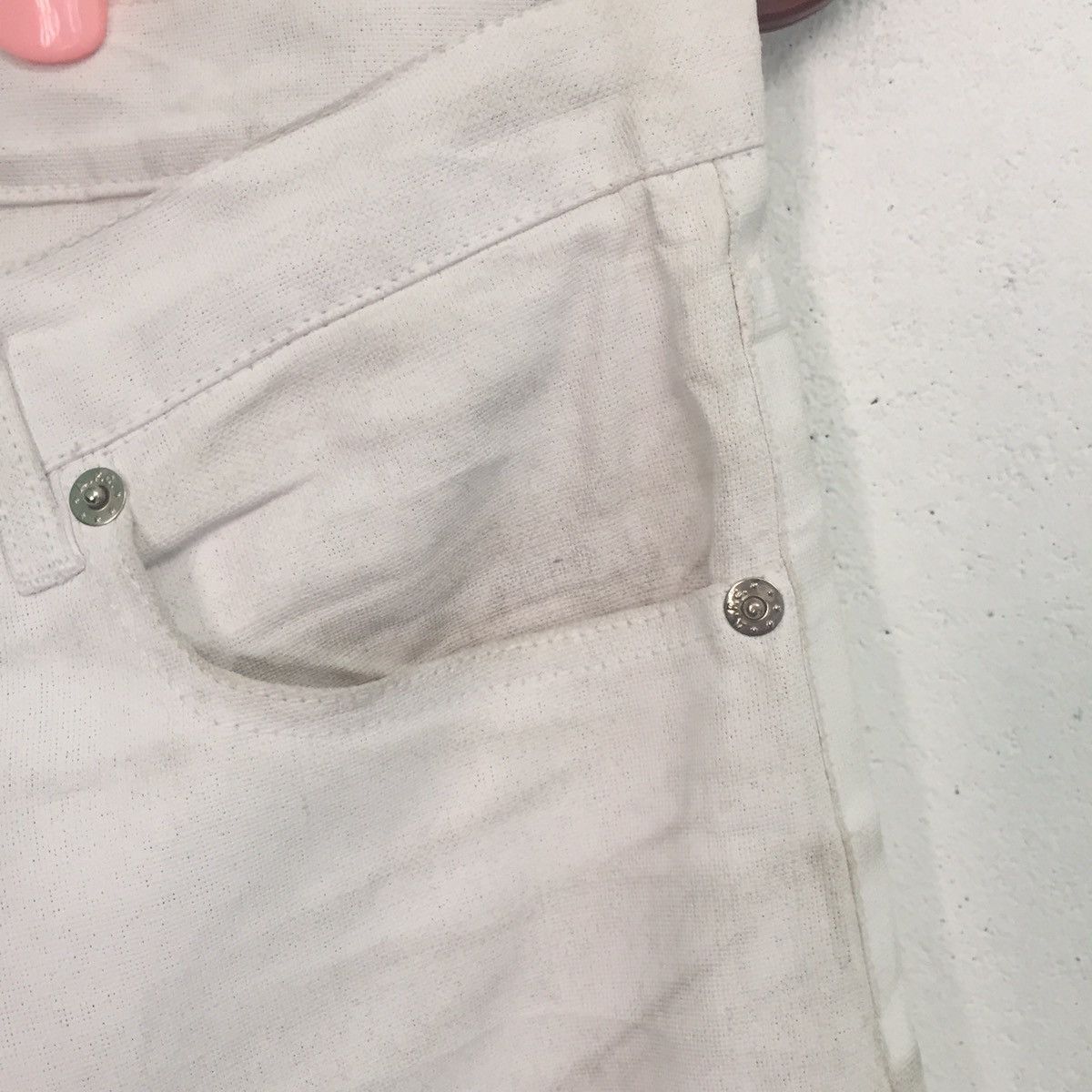 A.P.C. ‼️LAST DROP‼️A.P.C White Ramie Fibre Pant Size US 32 / EU 48 - 3 Thumbnail