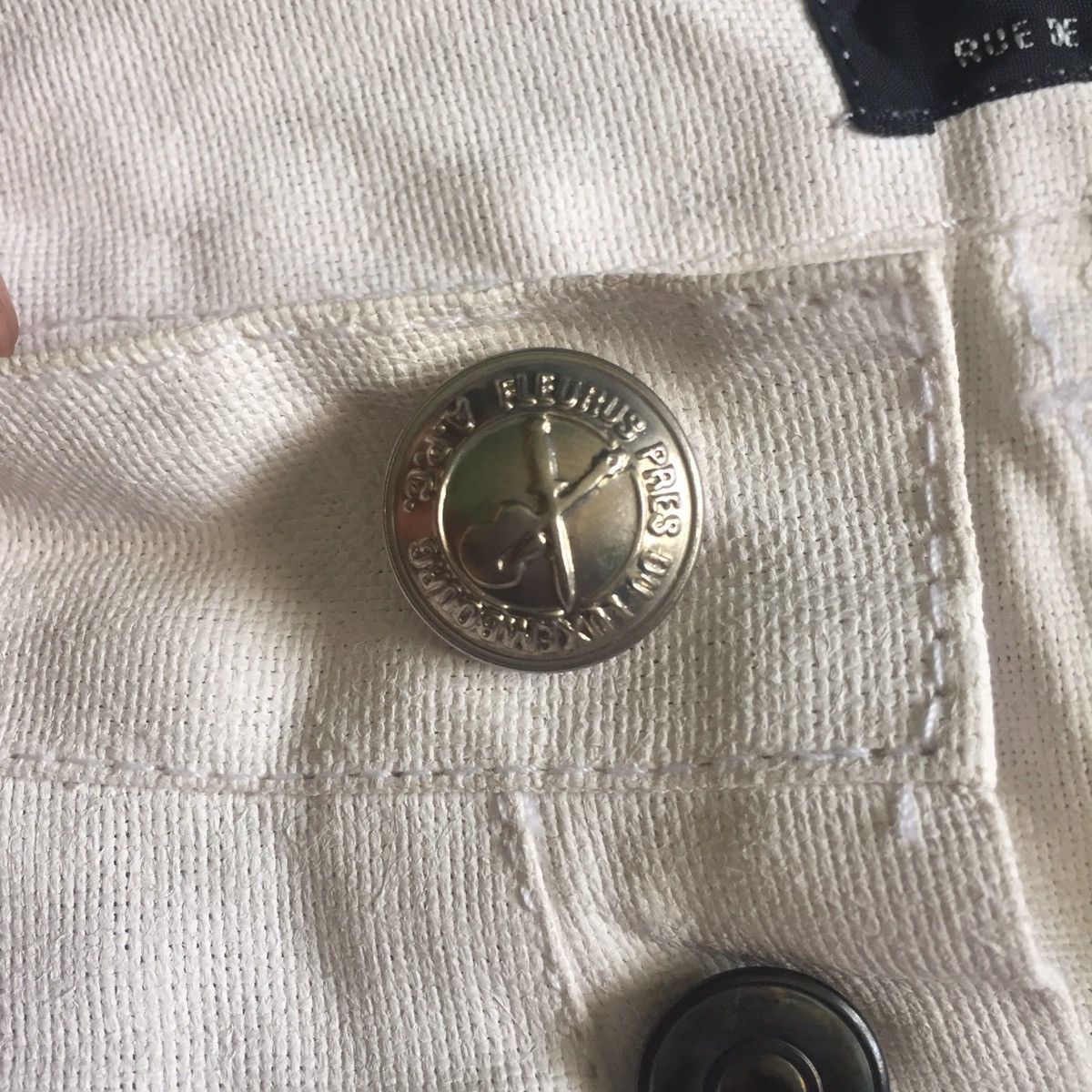 A.P.C. ‼️LAST DROP‼️A.P.C White Ramie Fibre Pant Size US 32 / EU 48 - 19 Thumbnail