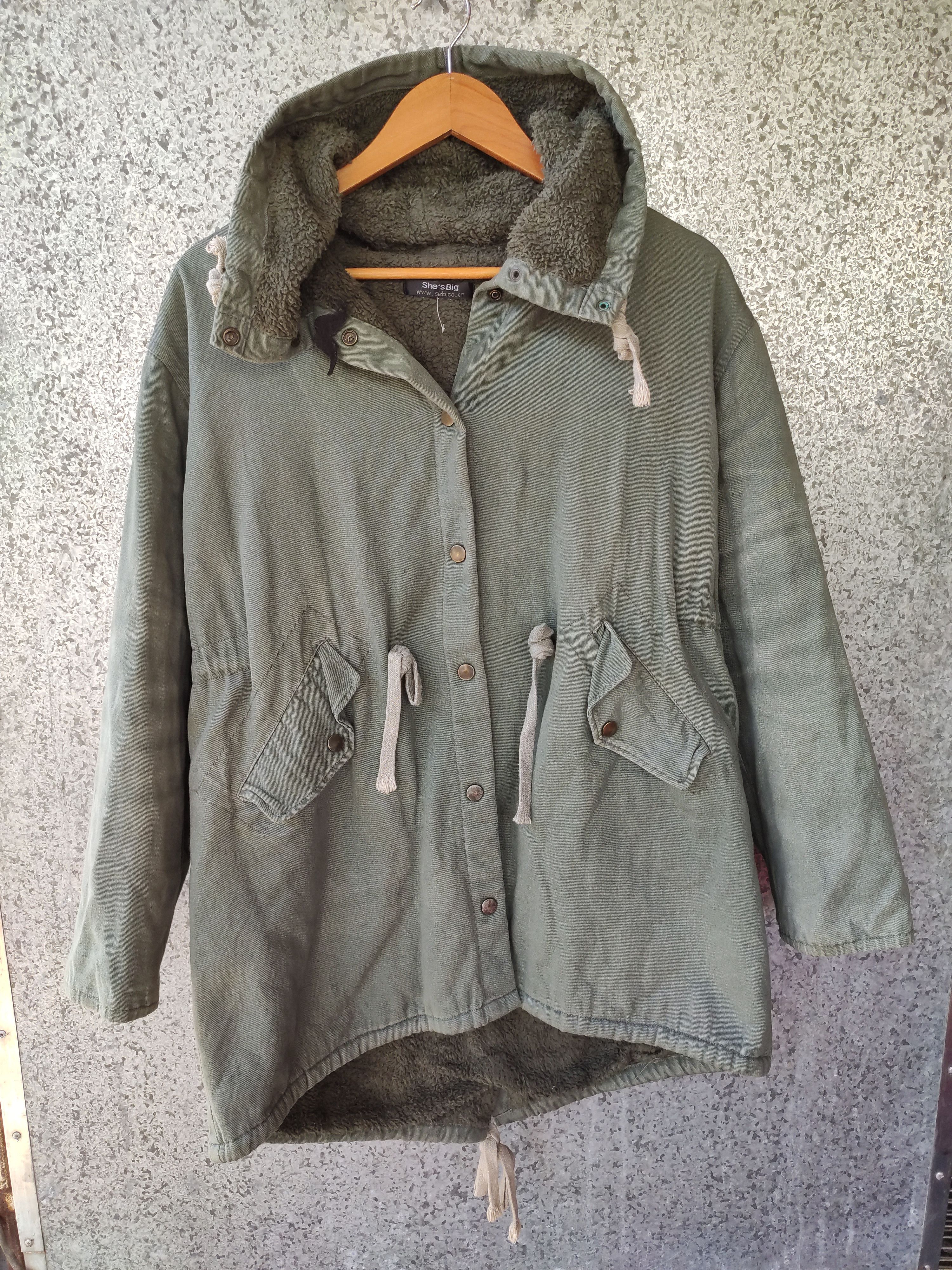 Japanese Brand Japanese Brand jacket green army hoodies Size US L / EU 52-54 / 3 - 3 Thumbnail