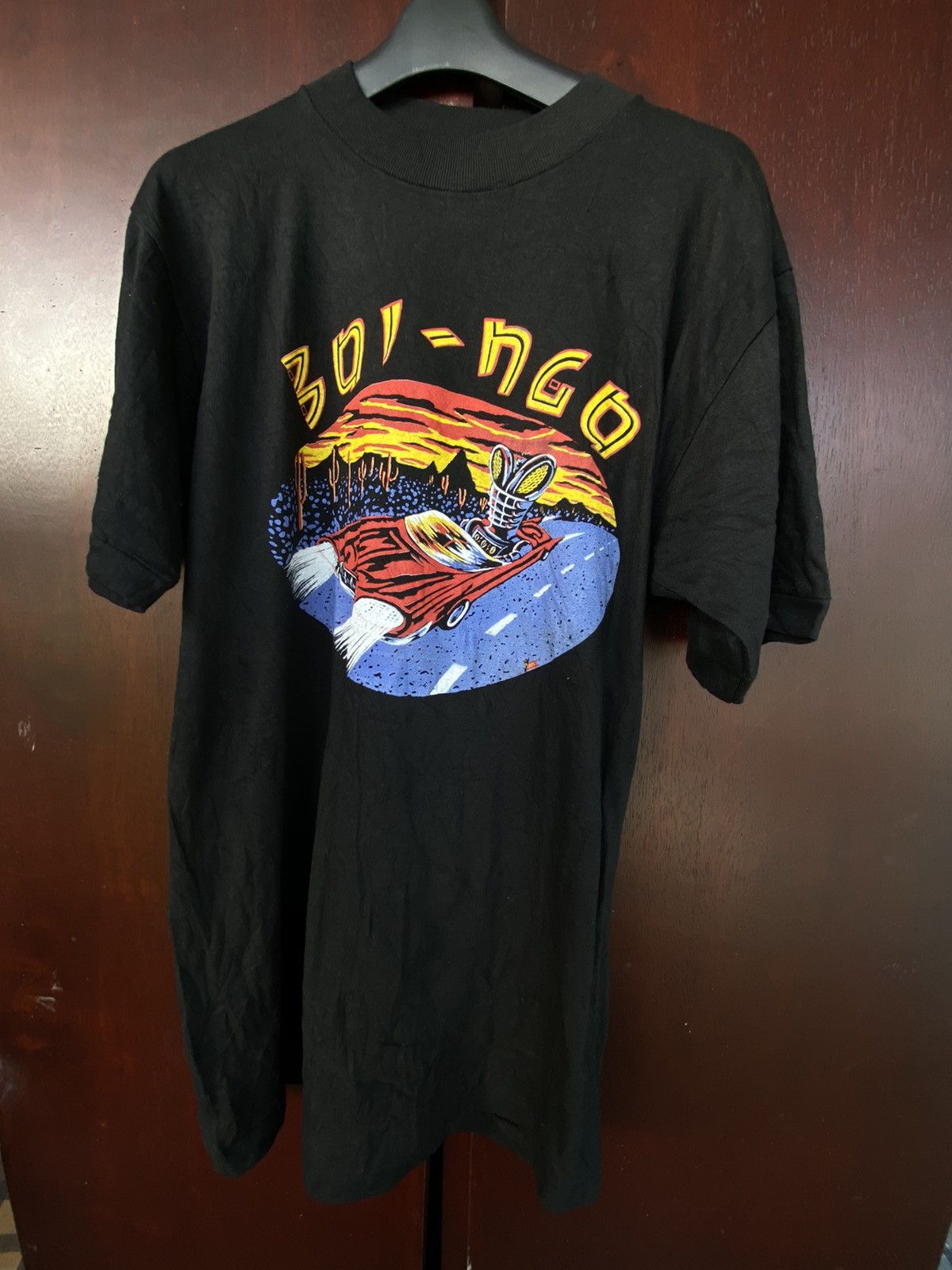 VINTAGE OINGO BOINGO T SHIRT 1986 ALMOST DEADSTOCK
