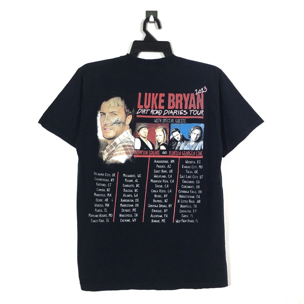 Other Luke Bryan American singer printed graphic shirt M sz Size US M / EU 48-50 / 2 - 2 Thumbnail