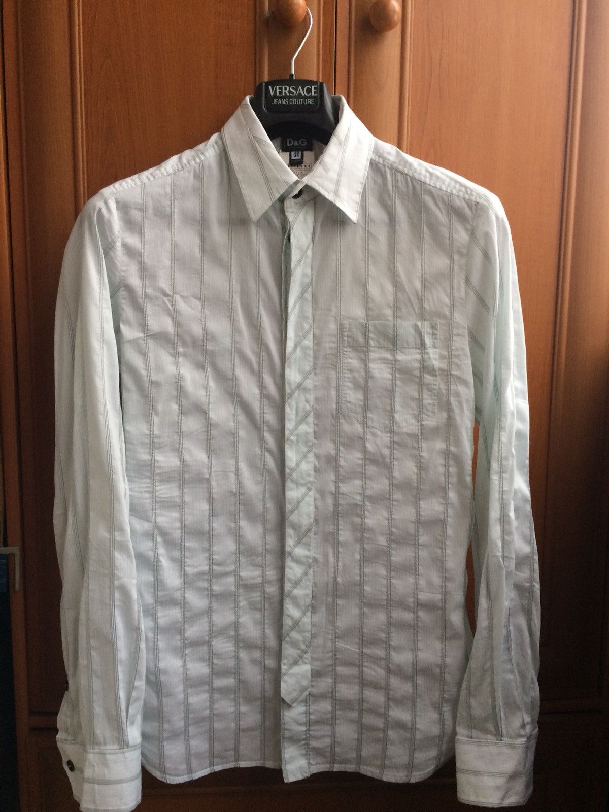 Dolce & Gabbana Dolce&Gabbana White Button Shirt Size US S / EU 44-46 / 1 - 1 Thumbnail