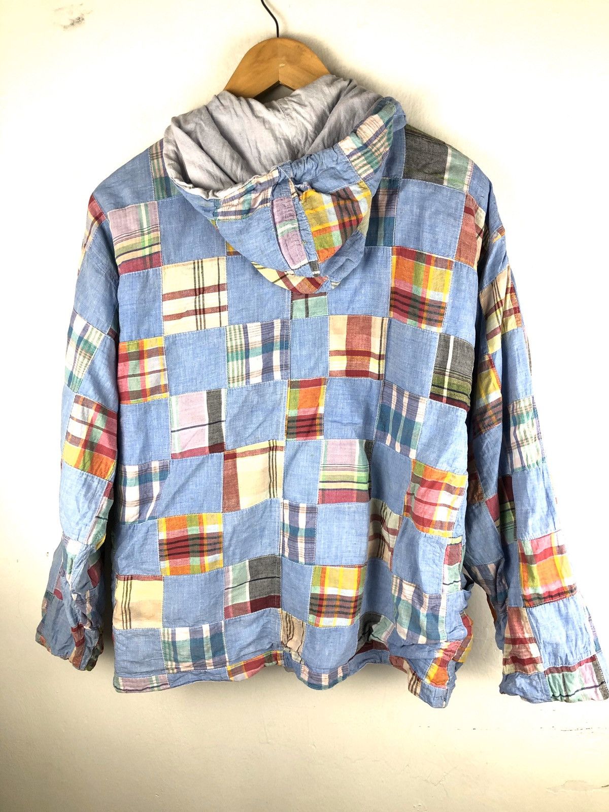 Designer × Japanese Brand Designer Japanese Brand patchwork sweater zipper hoodie Size US M / EU 48-50 / 2 - 2 Thumbnail