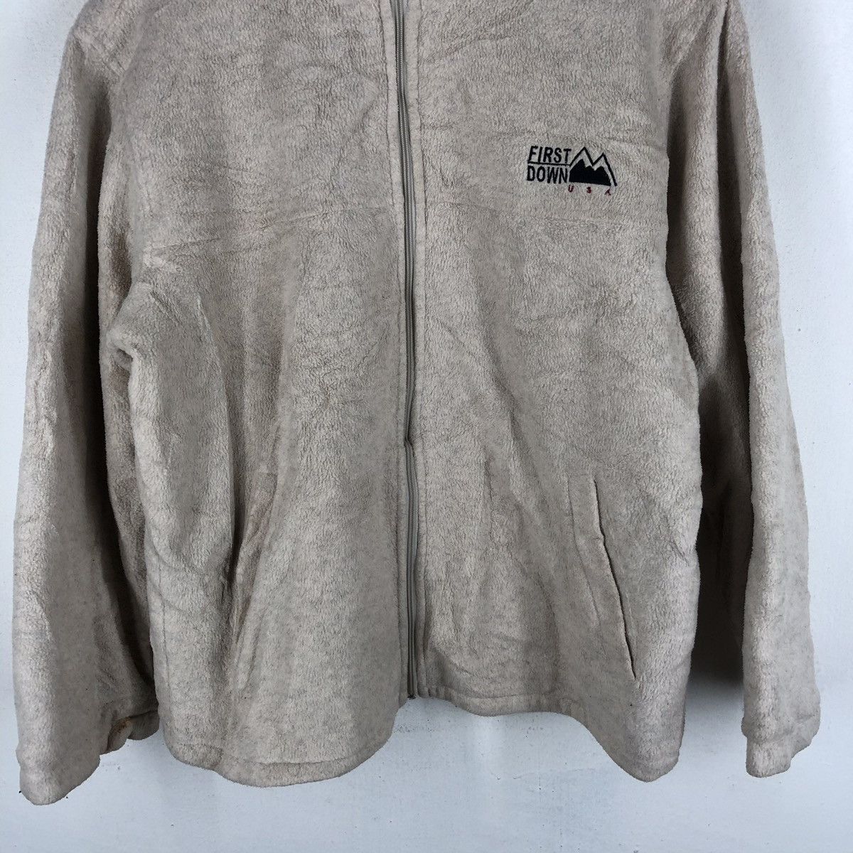 Japanese Brand First down usa fleece sherling jacket Size US M / EU 48-50 / 2 - 5 Thumbnail
