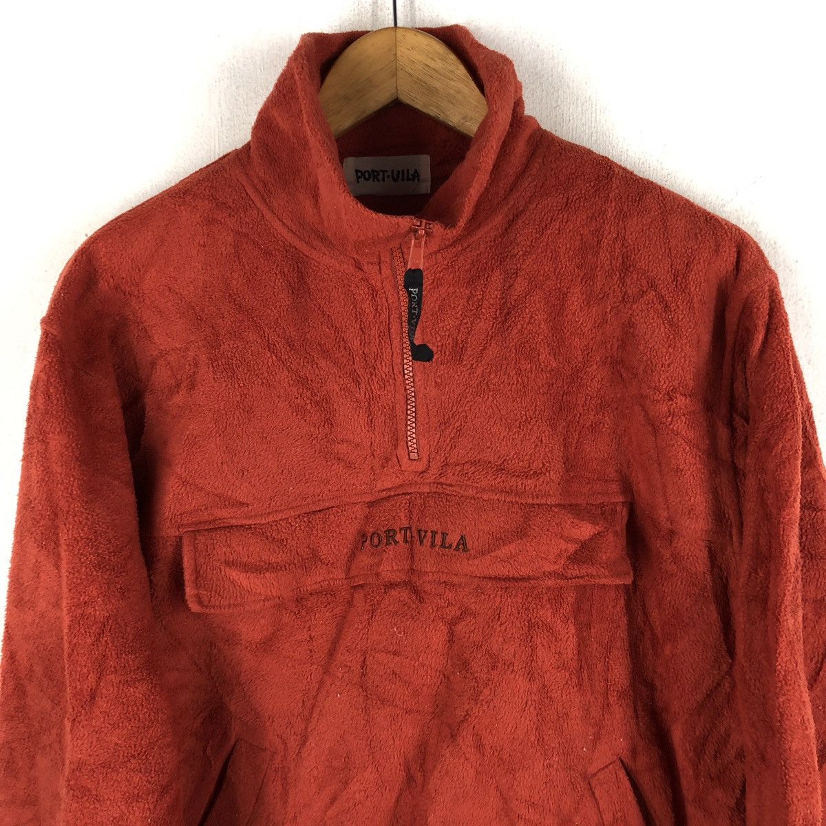 Japanese Brand Port vila fleece embroidery rabbit rare design Size US M / EU 48-50 / 2 - 3 Thumbnail