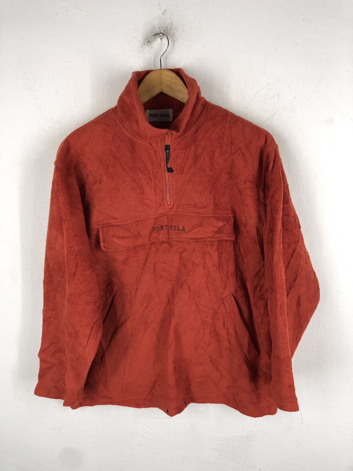 Japanese Brand Port vila fleece embroidery rabbit rare design Size US M / EU 48-50 / 2 - 2 Thumbnail