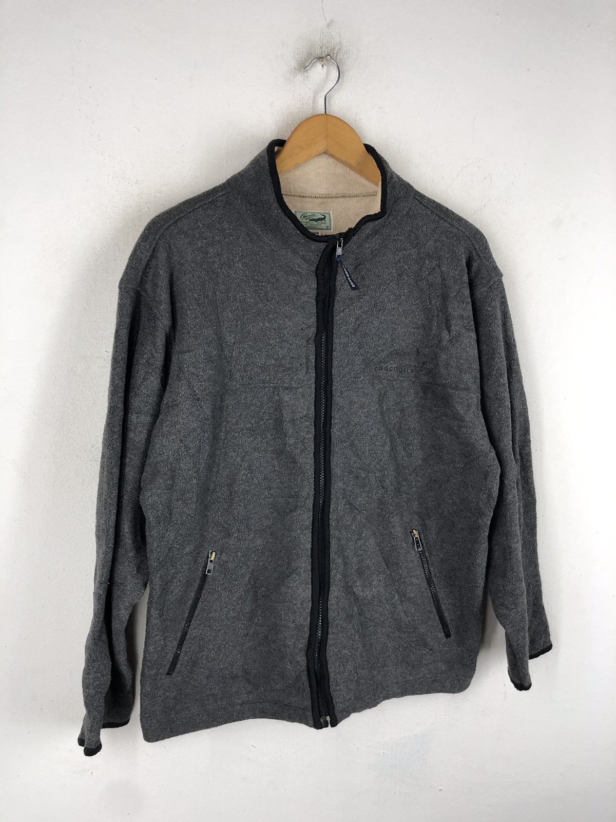 Japanese Brand Crocodile fleece jacket tomaki design Size US M / EU 48-50 / 2 - 5 Thumbnail