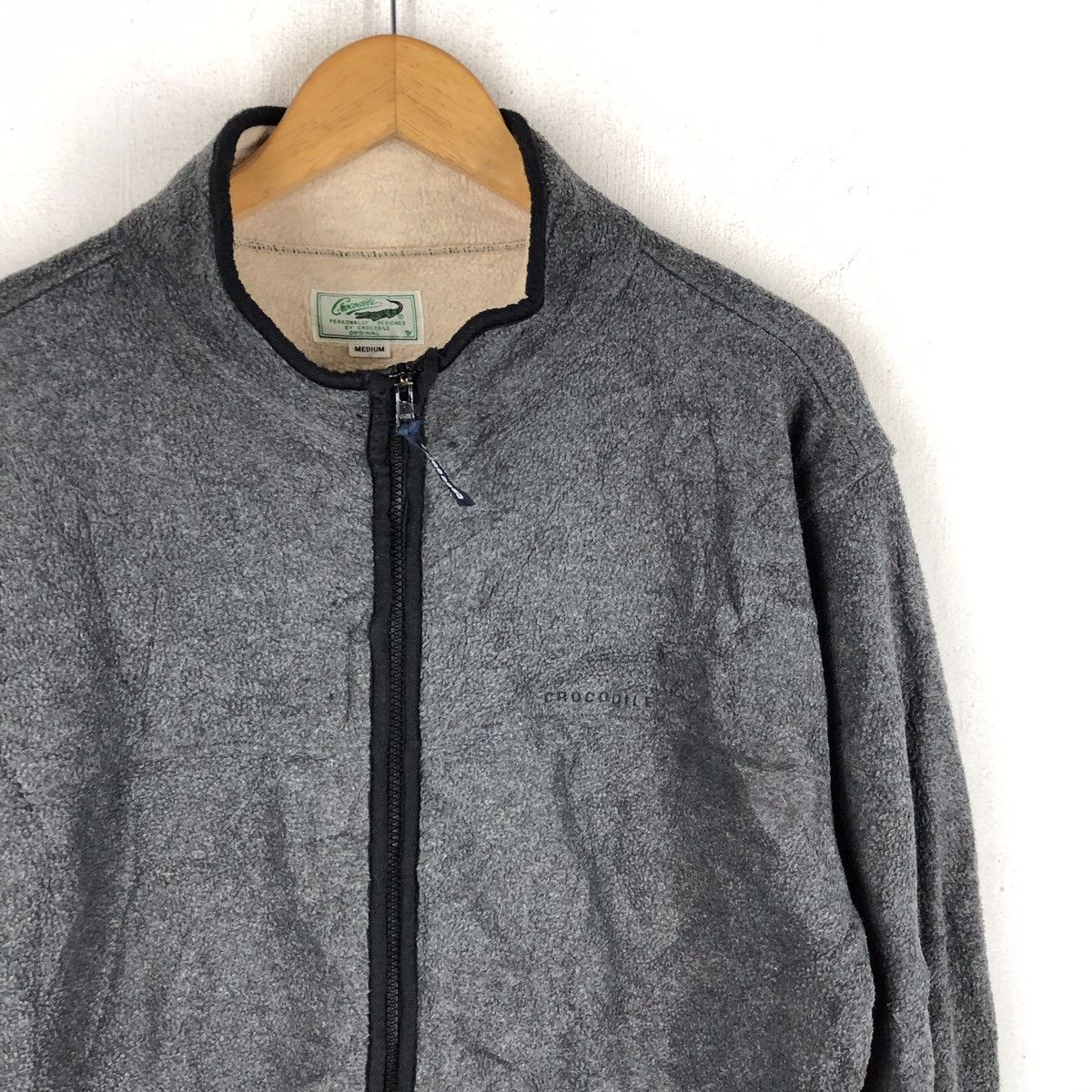 Japanese Brand Crocodile fleece jacket tomaki design Size US M / EU 48-50 / 2 - 4 Thumbnail