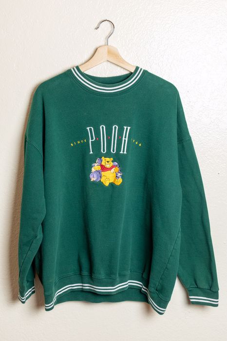 Embroidered Winnie The Pooh Sweatshirt – Birthday Outfits, 57% OFF