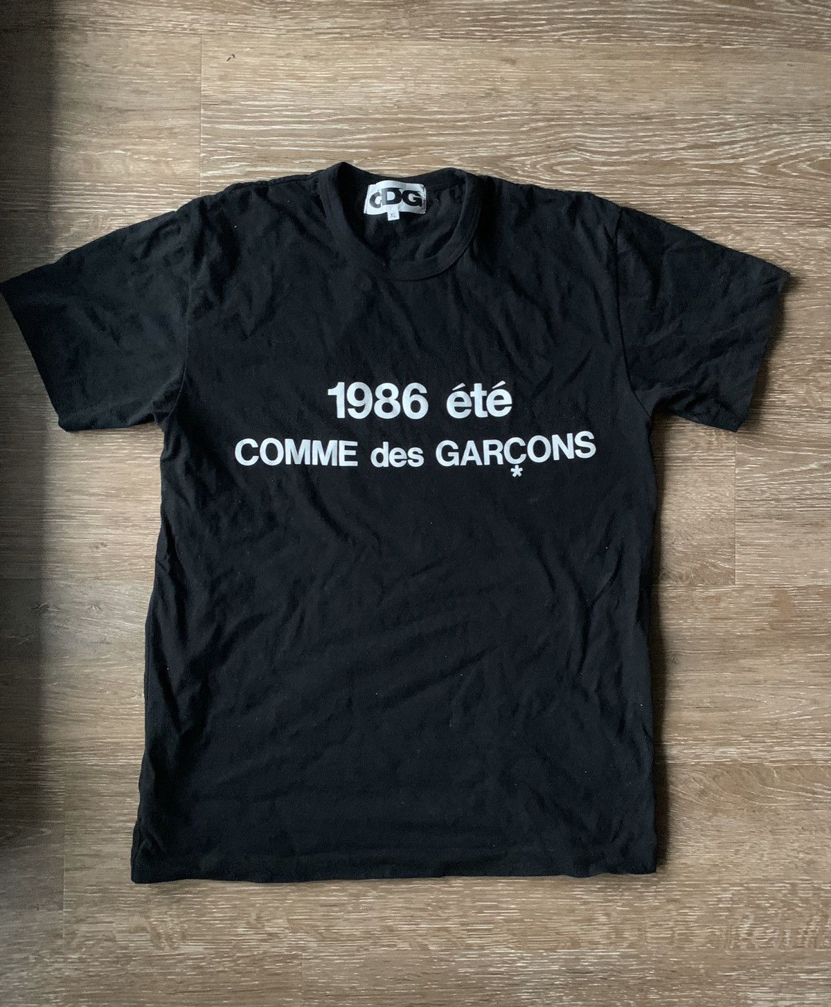 Comme des Garcons CDG 1986 Ete T Shirt Grailed