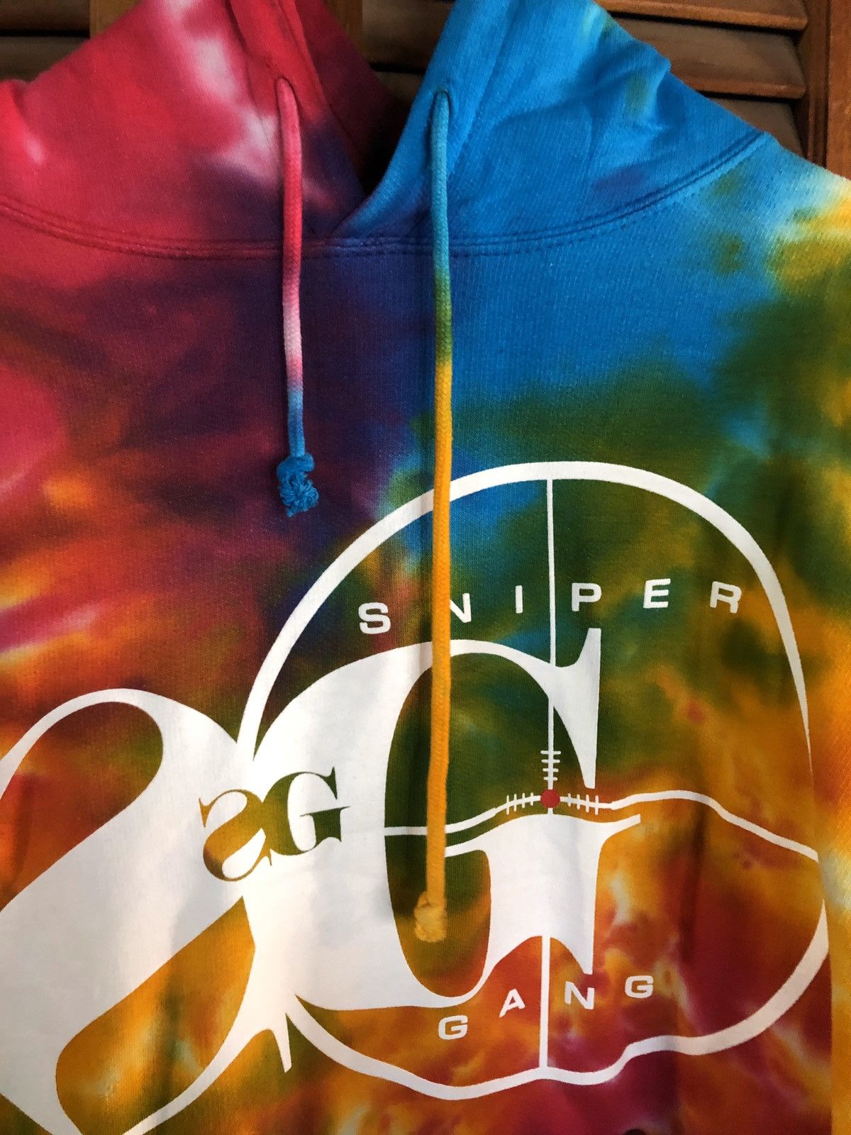 Sniper gang tie dye hoodie store