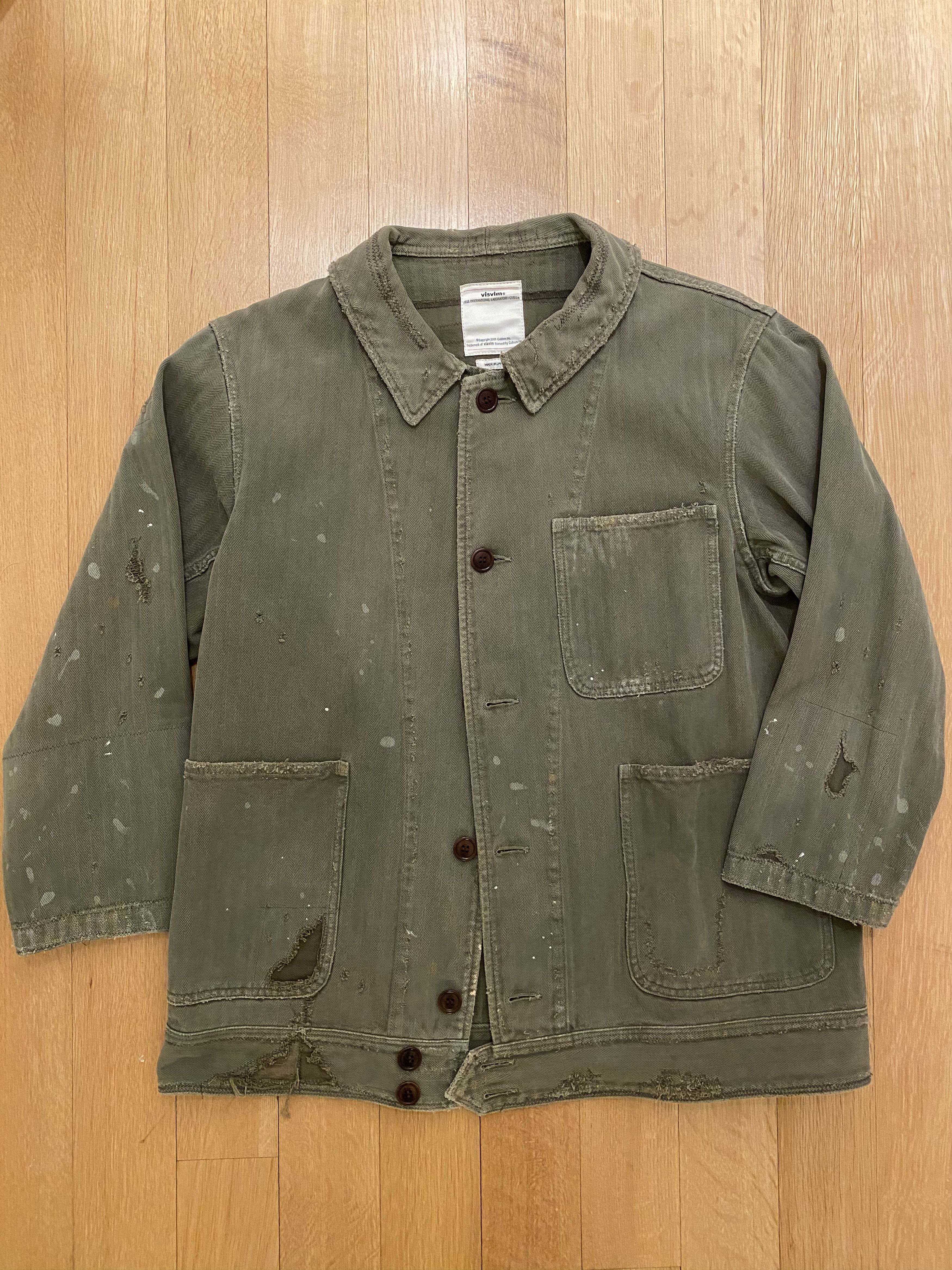 Visvim LAST DROP Visvim Benny jacket crash | Grailed