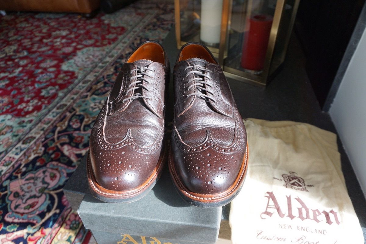 Alden Alden x Standard & Strange The Regina Grain Long Wing