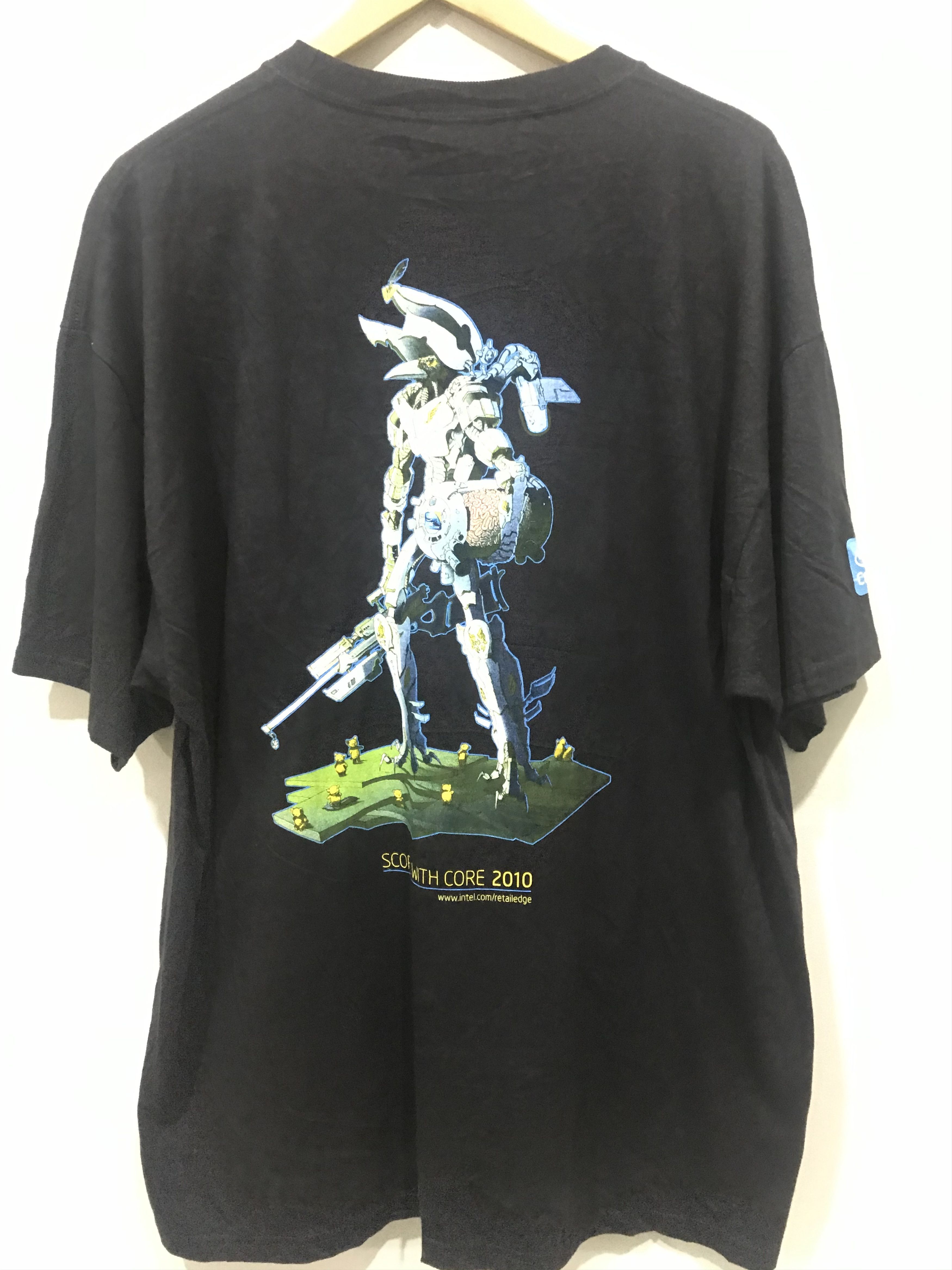 Vintage Vintage Intel Core i5 2010 Transformer T Shirt XL Size US XL / EU 56 / 4 - 2 Thumbnail