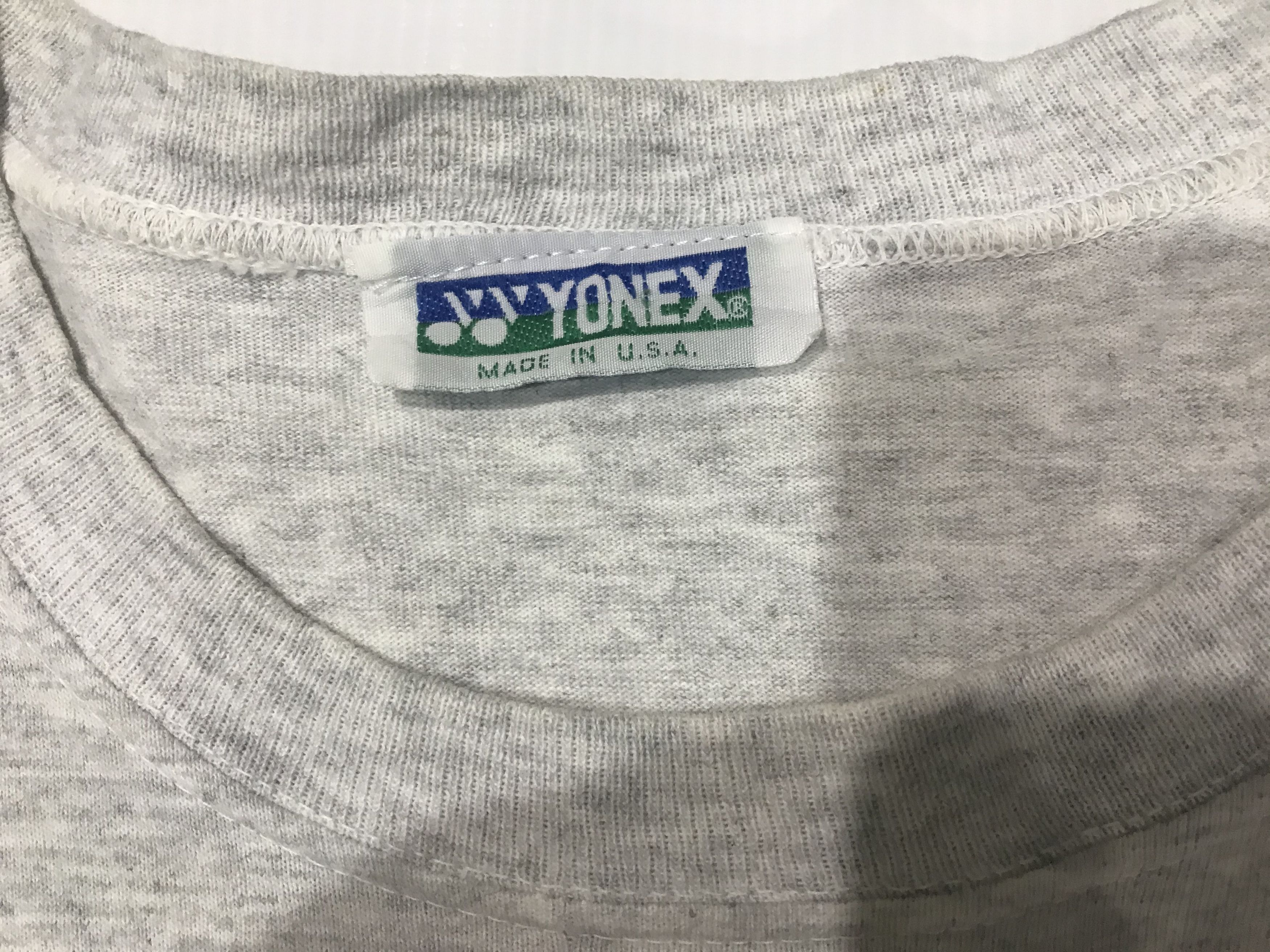 Japanese Brand Vintage 90's Yonex T Shirt Made In Usa Size US L / EU 52-54 / 3 - 7 Thumbnail