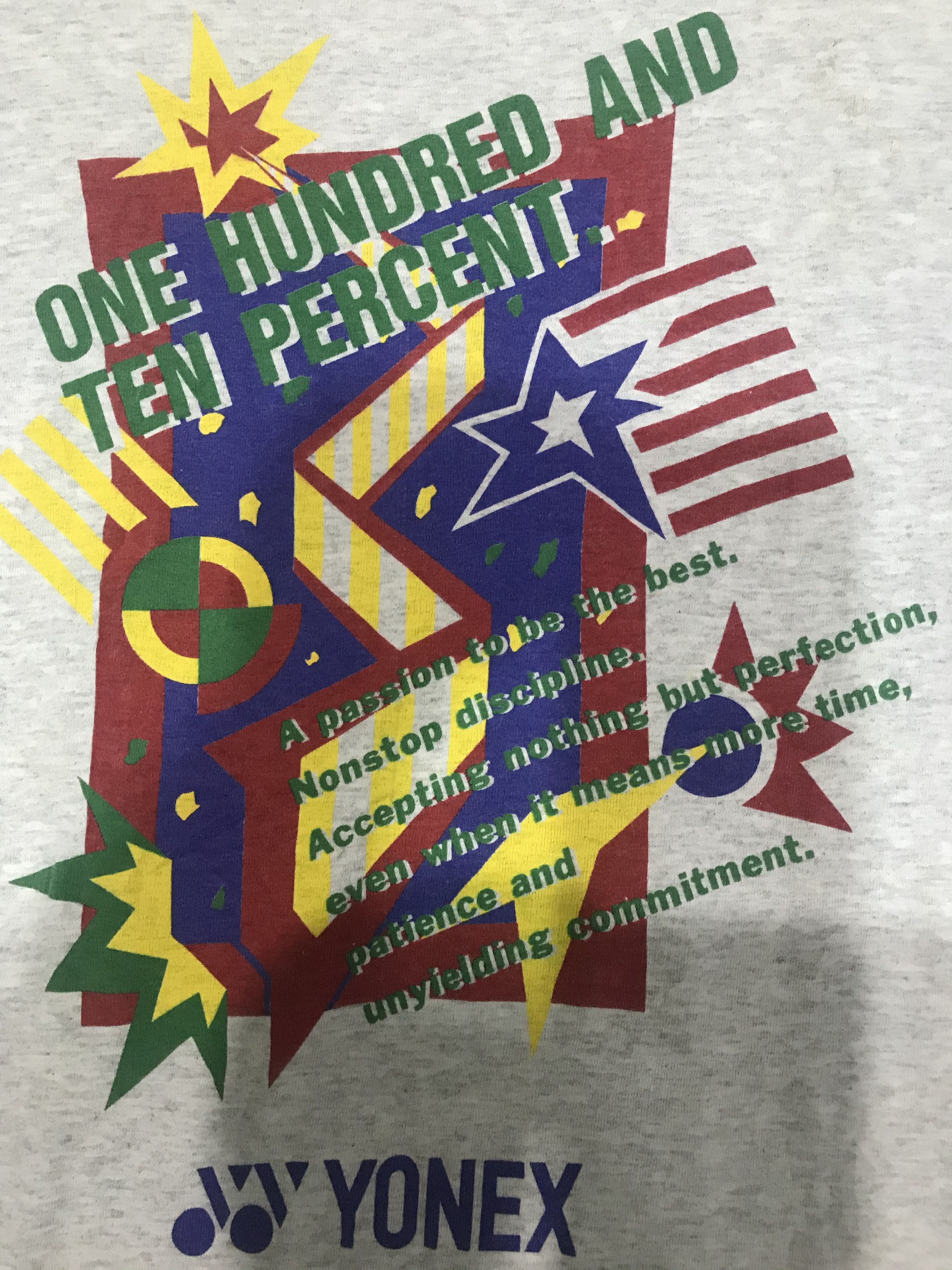 Japanese Brand Vintage 90's Yonex T Shirt Made In Usa Size US L / EU 52-54 / 3 - 5 Thumbnail