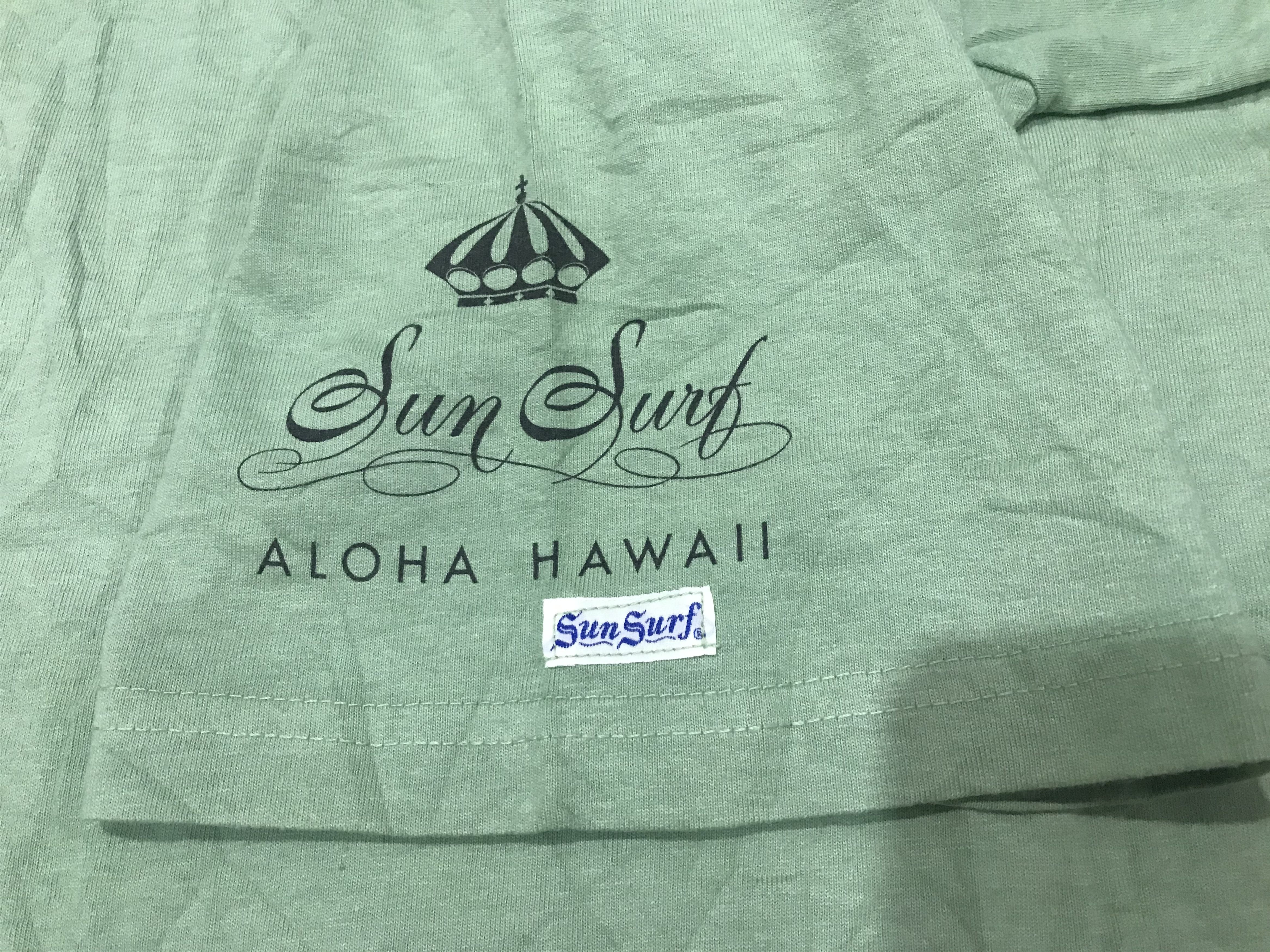 Japanese Brand Sun Surf Aloha Hawaii T Shirt Made In USA Size US XL / EU 56 / 4 - 7 Thumbnail