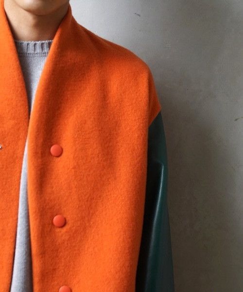 the Sakaki スタジャン ザサカキ カシミア混 希少 the Sakaki