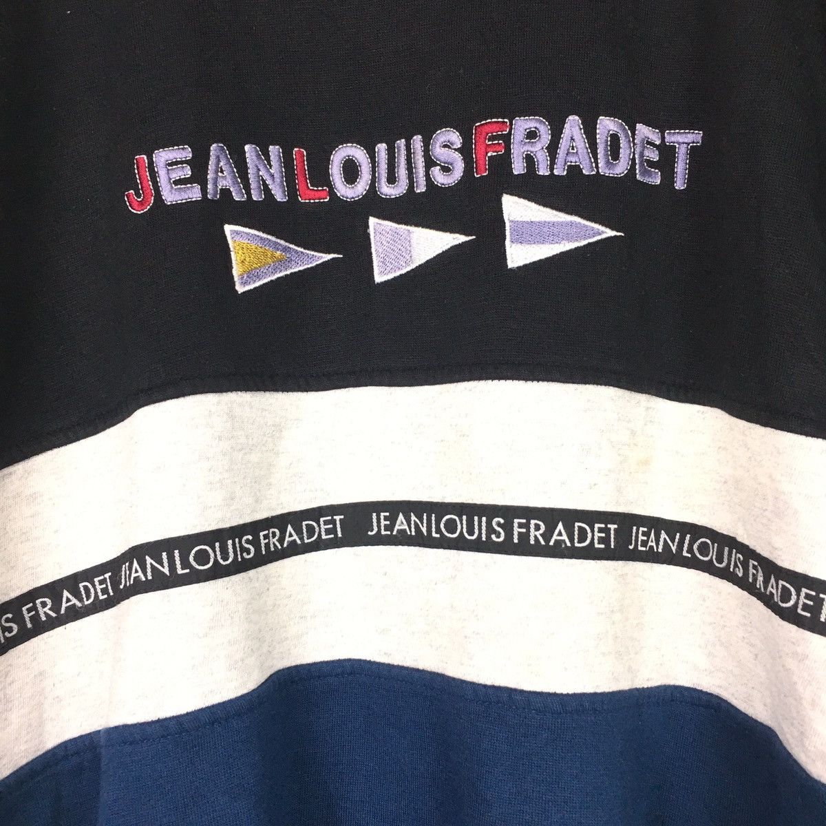 Vintage Vtg Jean Louis Fradet Sweatshirt Size US L / EU 52-54 / 3 - 4 Thumbnail