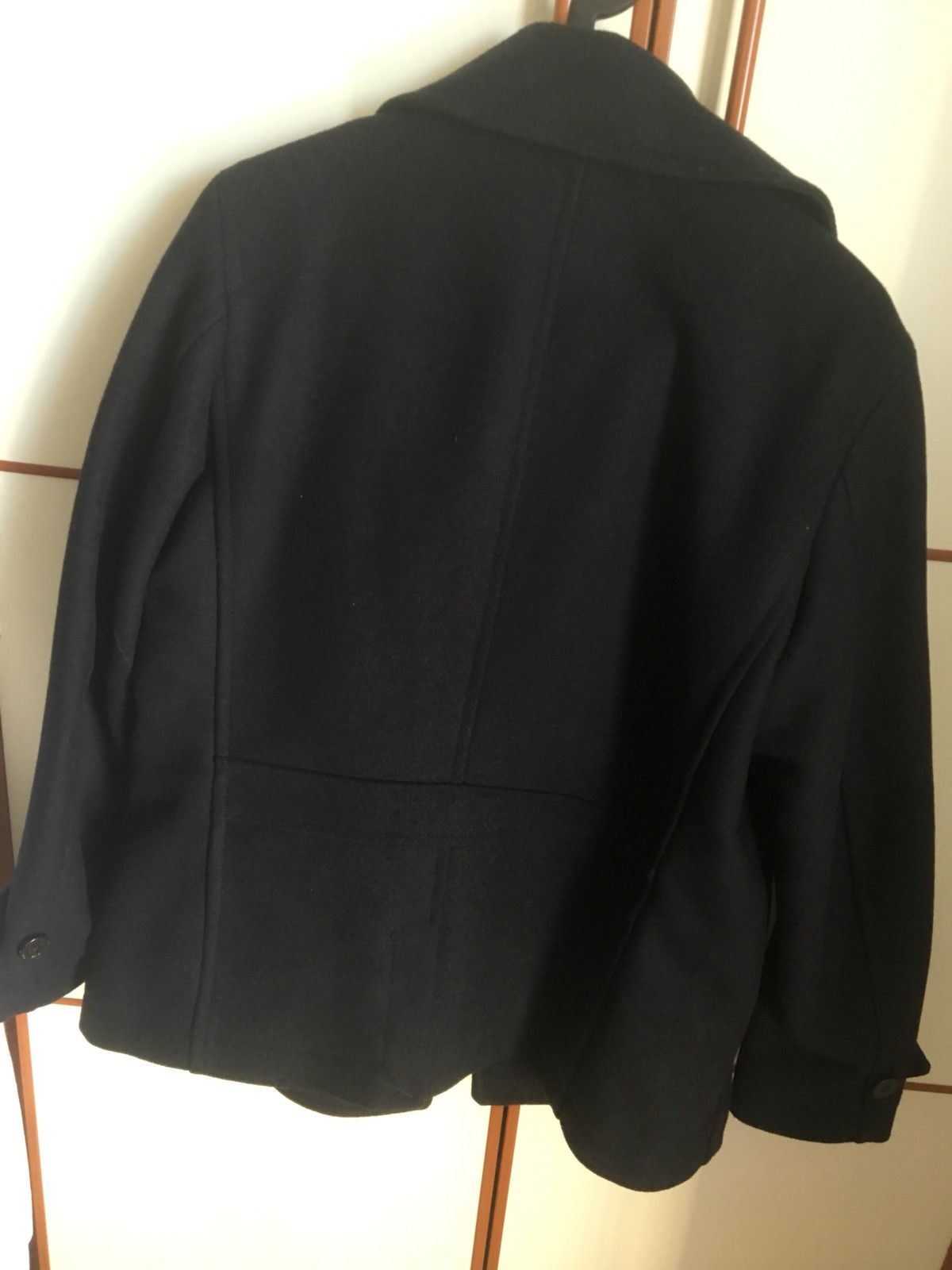 Diesel Diesel Navy Wool Coat with double-breasted, size S, new Size US S / EU 44-46 / 1 - 6 Thumbnail