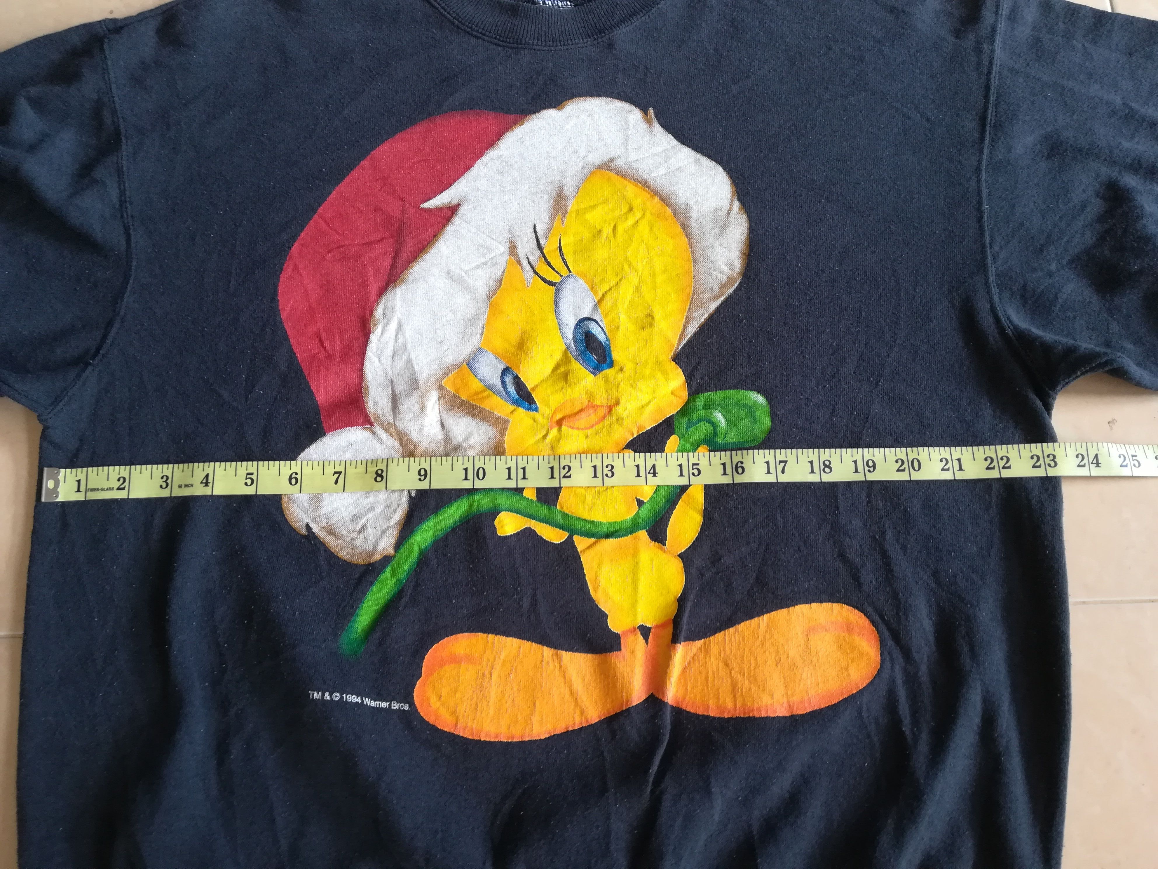 Cartoon Network × Vintage × Warner Bros Vintage 1994 Warner Bros Tweety Bird & Sylvester Sweatshirt Size US L / EU 52-54 / 3 - 6 Thumbnail