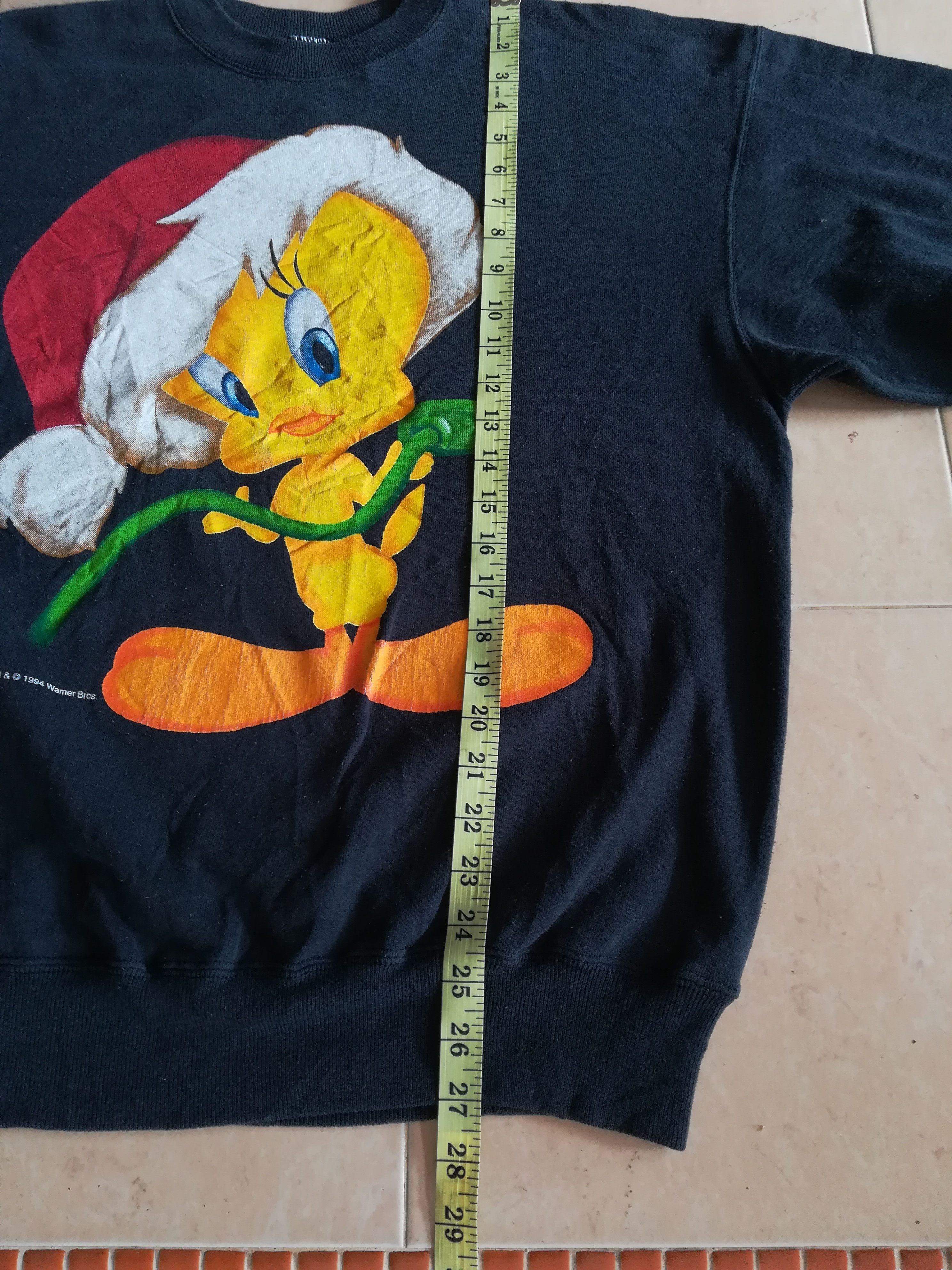 Cartoon Network × Vintage × Warner Bros Vintage 1994 Warner Bros Tweety Bird & Sylvester Sweatshirt Size US L / EU 52-54 / 3 - 7 Thumbnail