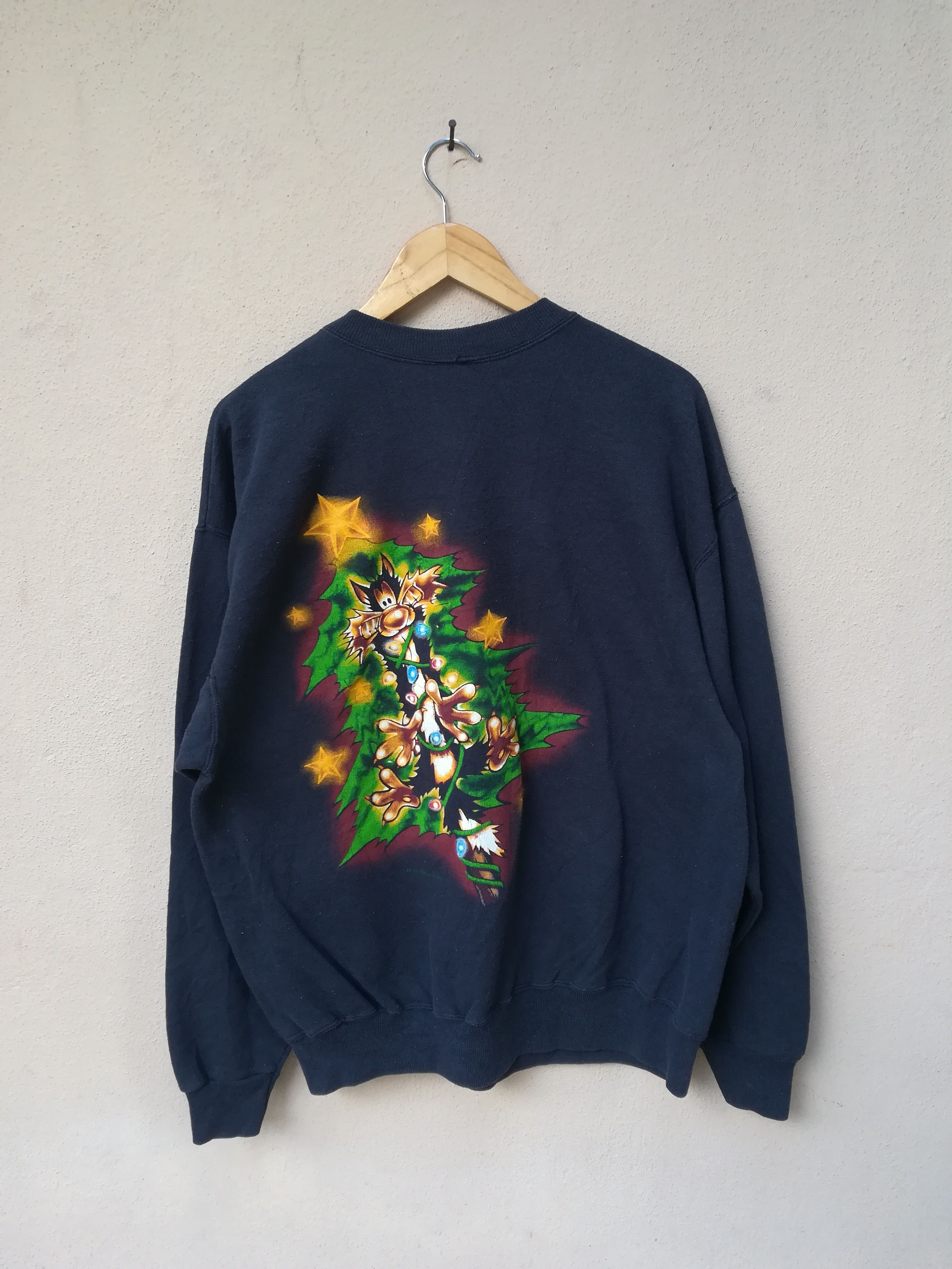 Cartoon Network × Vintage × Warner Bros Vintage 1994 Warner Bros Tweety Bird & Sylvester Sweatshirt Size US L / EU 52-54 / 3 - 4 Thumbnail