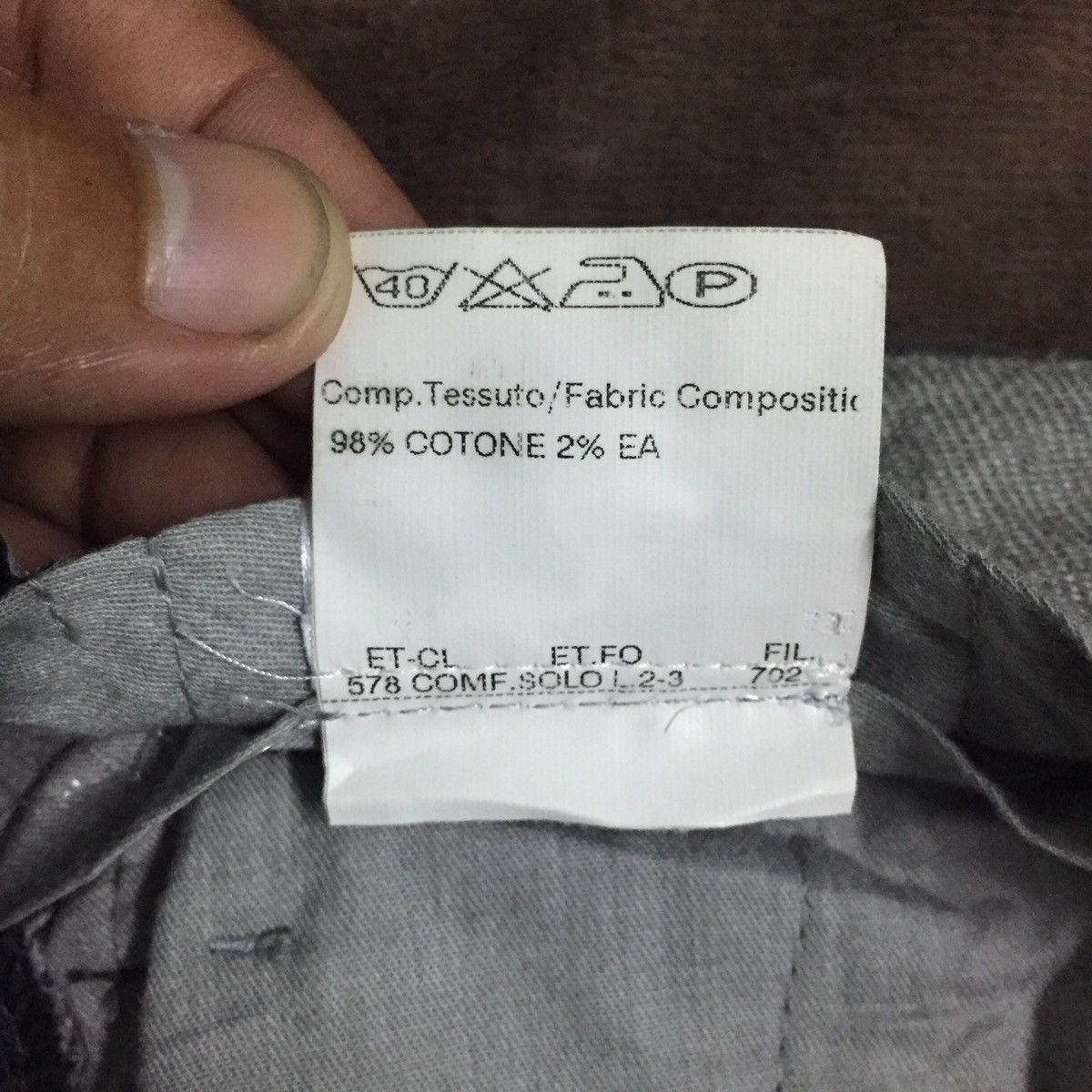 Paul Stuart Paul Stuart Pant MADE IN ITALY Comfort Style Size US 32 / EU 48 - 12 Thumbnail