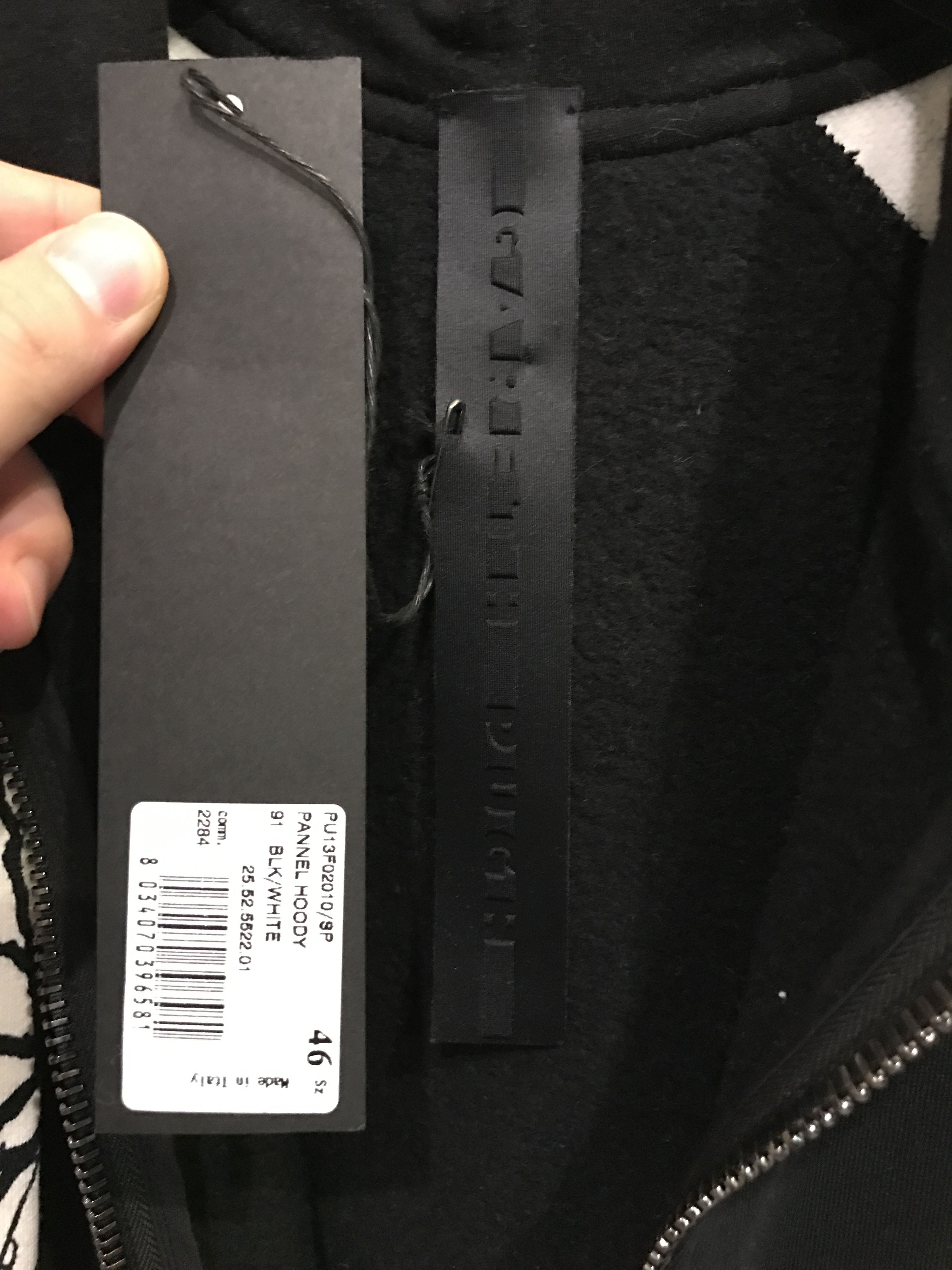 Gareth Pugh 2000s- Gareth Pugh- Zip Cross Hoodie | Grailed