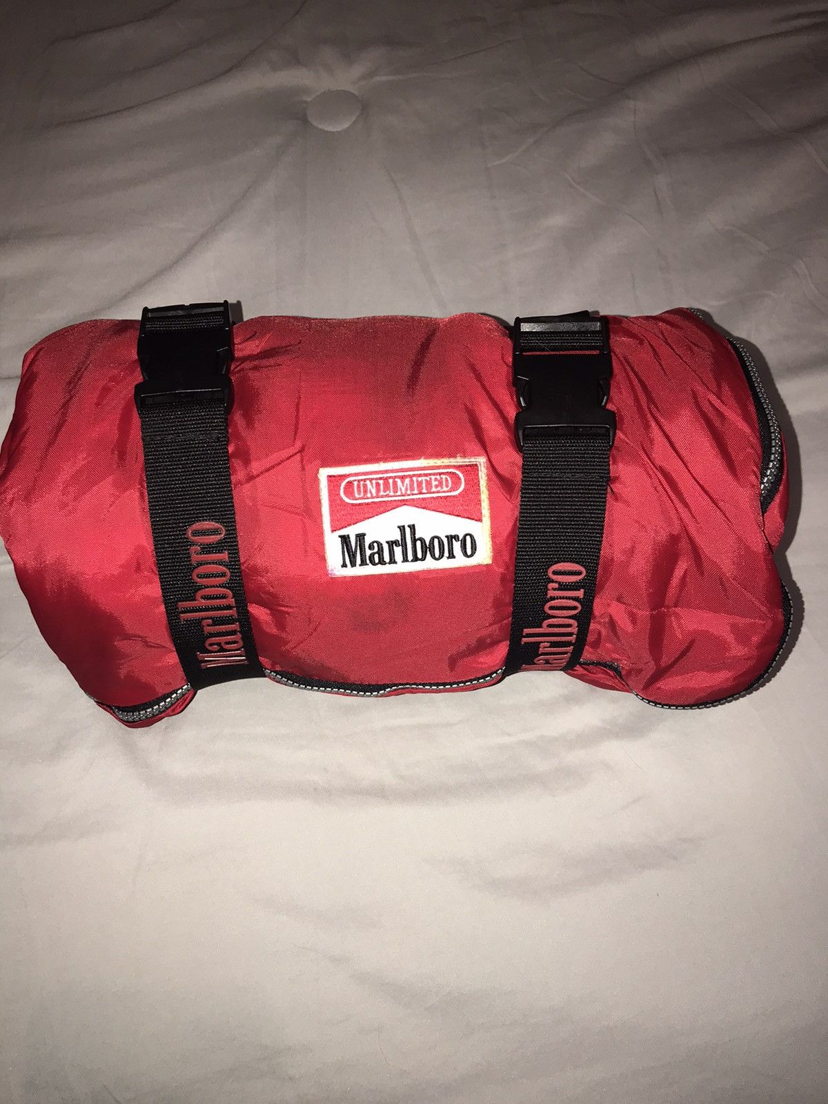 Vintage Vintage 90s Marlboro Sleeping Bag Grailed