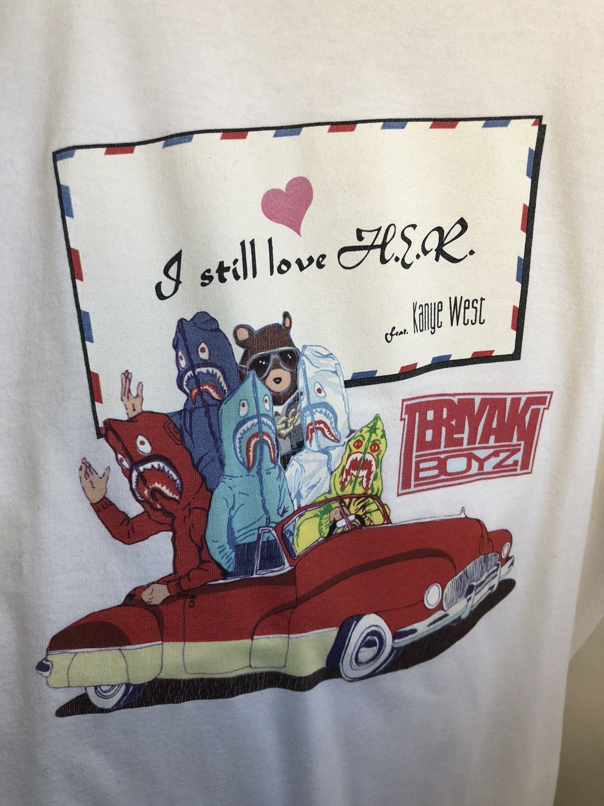 Bape Teriyaki Boys x Kanye West Tee – ShopBoneyardChicago